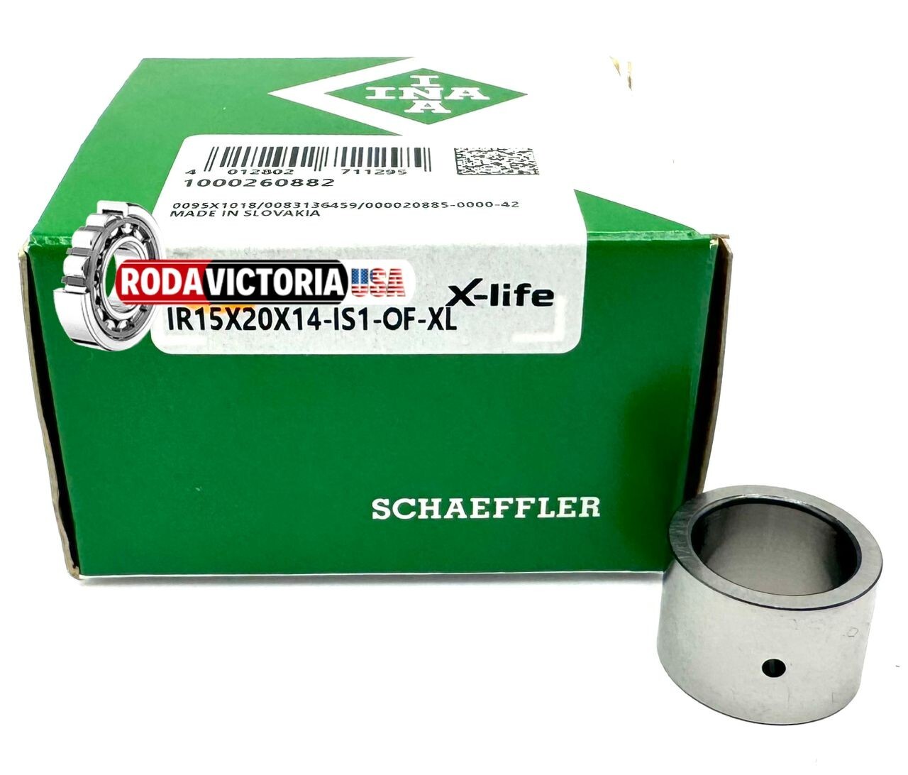 INA IR15X20X14 IS1 OF XL INNER RING for BEARINGS 15x20x14 mm