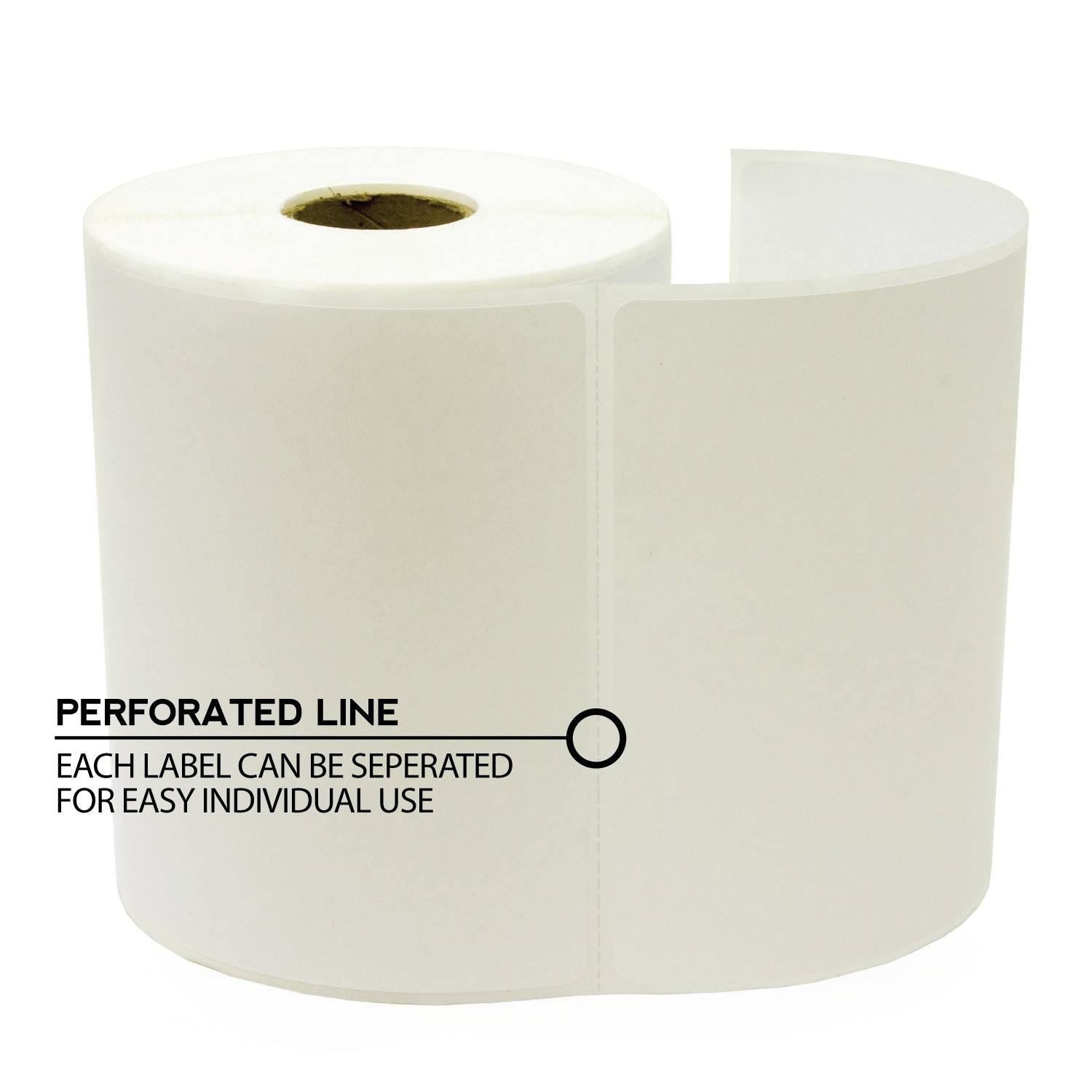 “Buhbo 4″”x6″” Direct Thermal Shipping Labels for Zebra 250 Labels/Roll”
