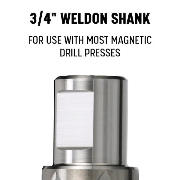 Drill America DWC5-530-281 2″×2″ HSS Annular Cutter w/ Pilot Pin