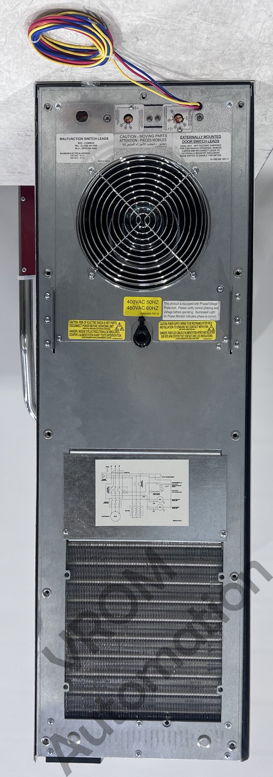 Surplus Pentair N360646G150 Industrial Enclosure Air Conditioner, 6000BTU 460V