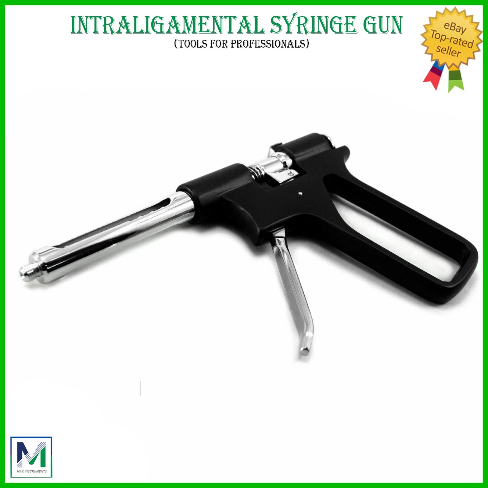 Dental Anesthetic Syringe Intraligamental Gun 1.8ML Injection AMR + EUR Threads
