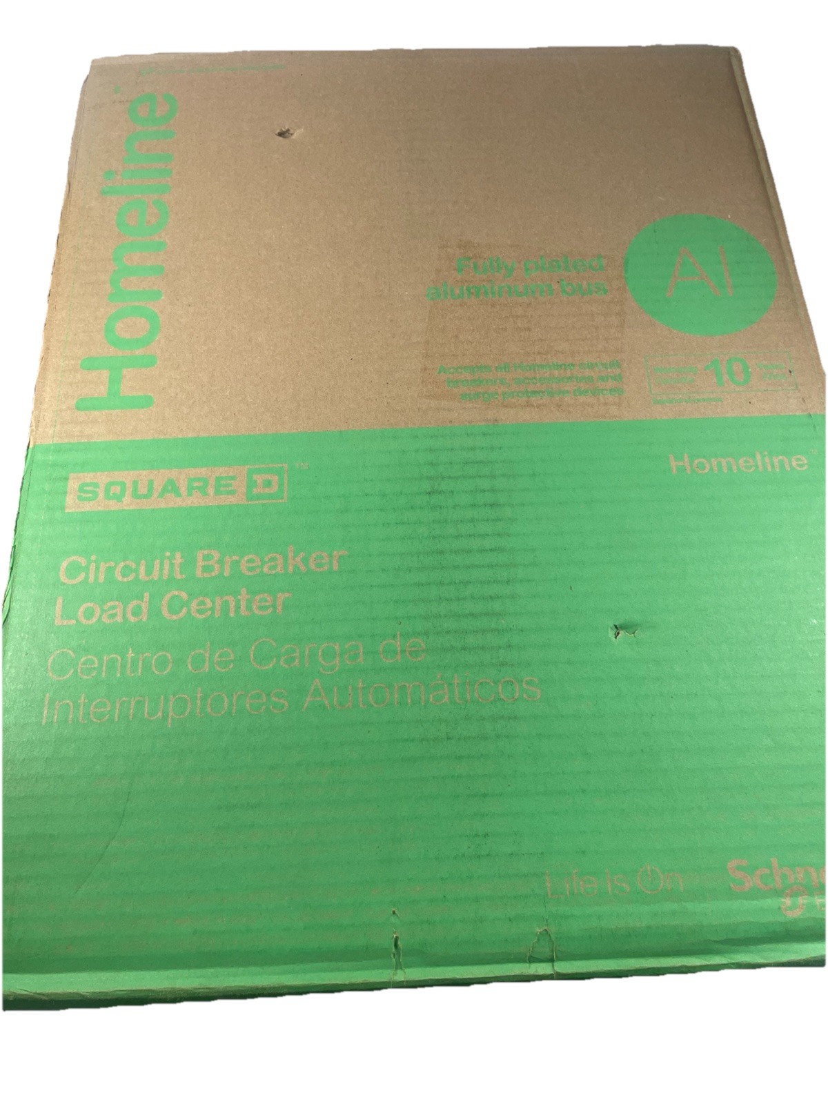 Schneider Electric HOM1224M100PC Main Breaker – Grey