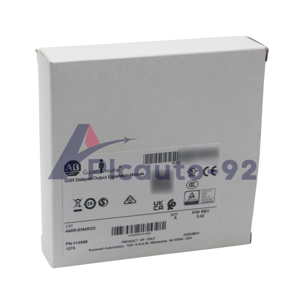 New Allen Bradley 440R-EM4R2D Guardmaster Expansion Module Delayed Outputs