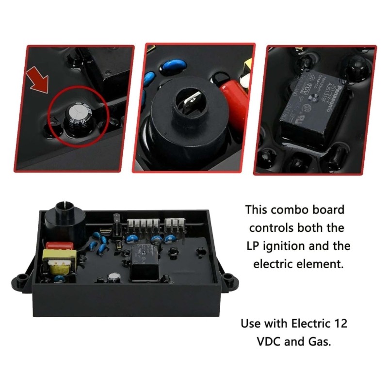 Temperature Control Circuit Board Assembly For Motorhome Heaters 938511 93868