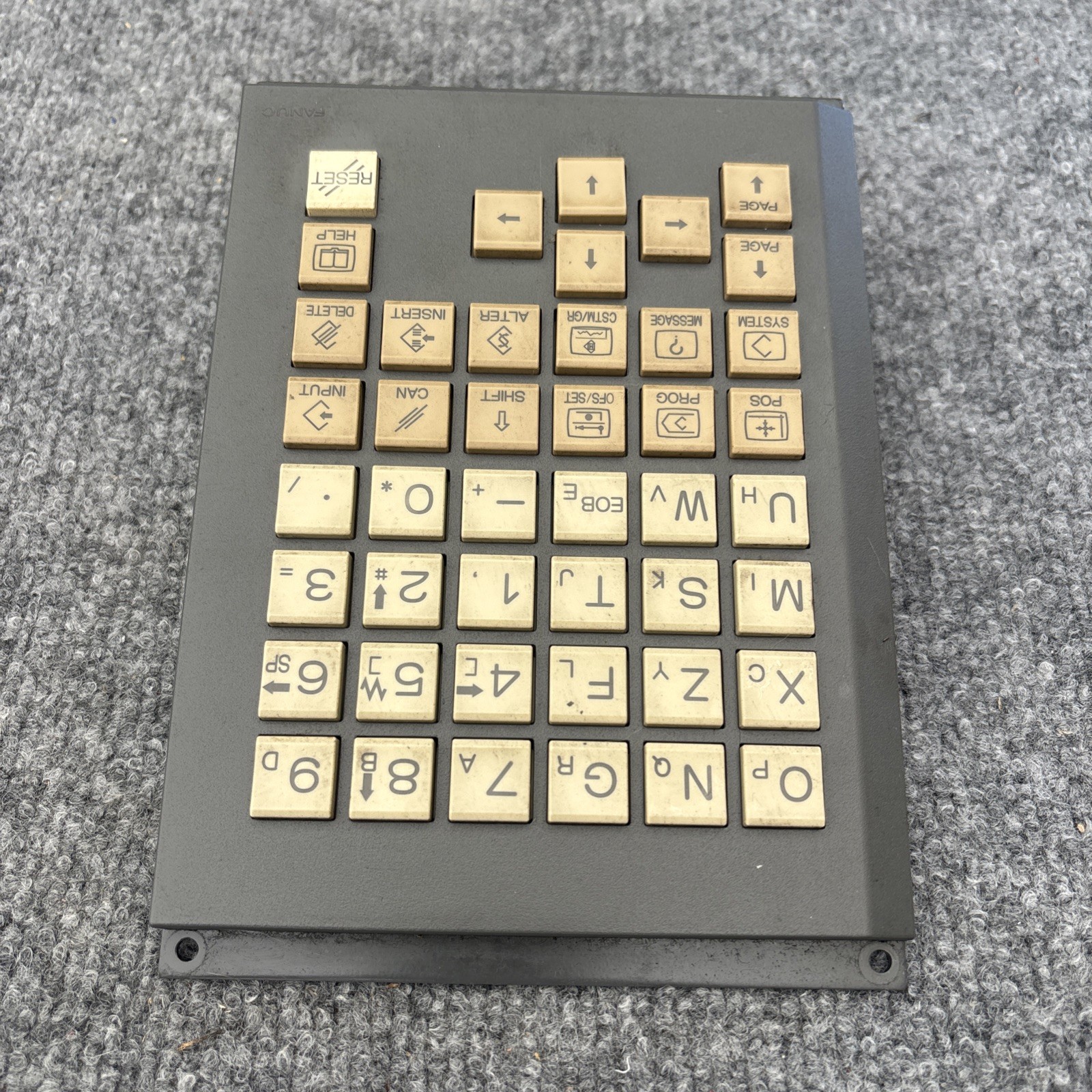 Fanuc Mdi Unit A02B–0281–C120 #TBE Control Panel Used