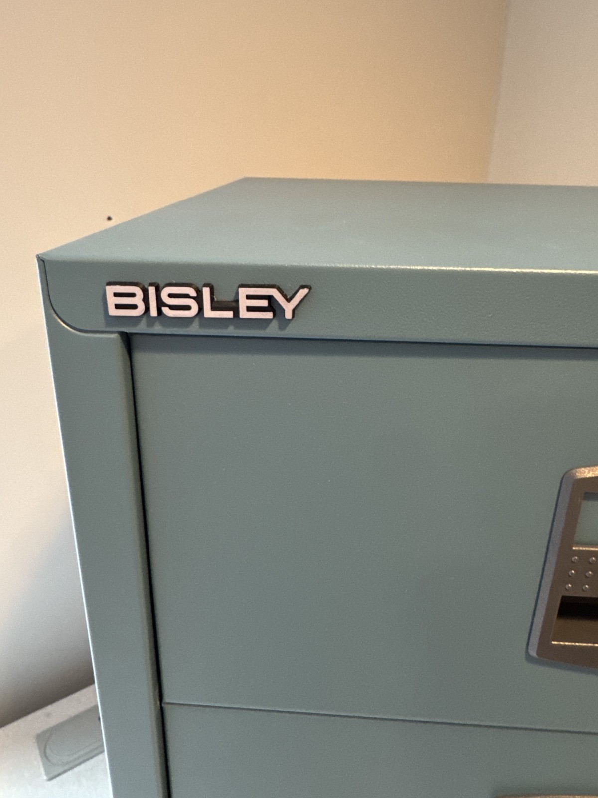 NEW! Bisley 3-Drawer Home File Cabinet – Doulton Blue **REDUCED PRICE**
