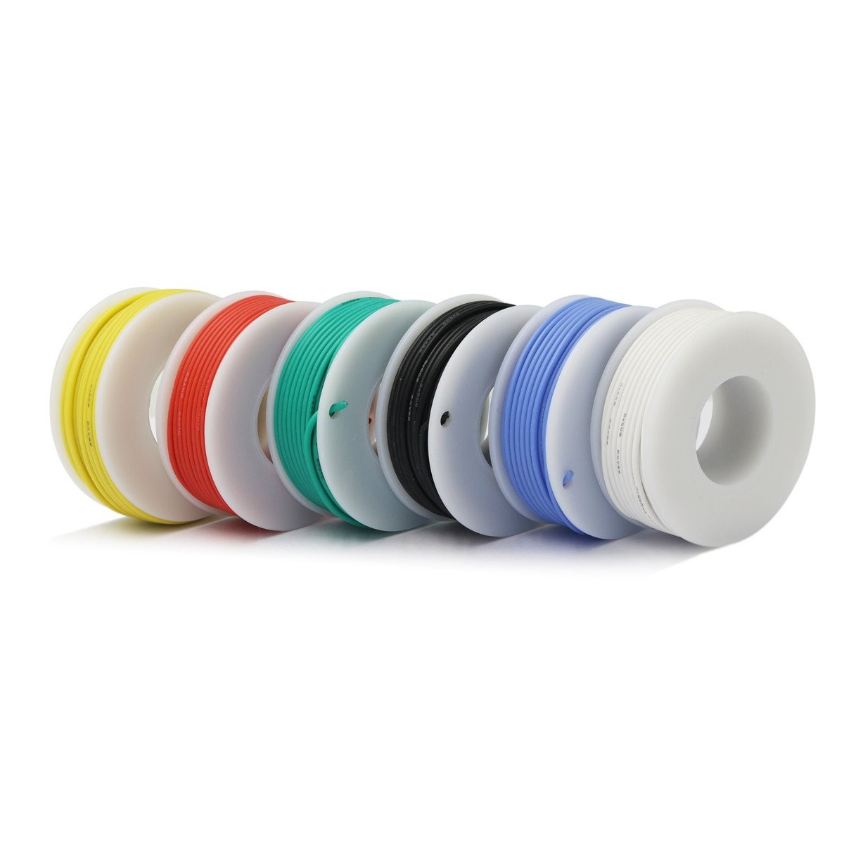 CBAZY™ 22 Gauge Flexible Silicone Wire Hook up Wire Kit (Stranded Wire Kit)