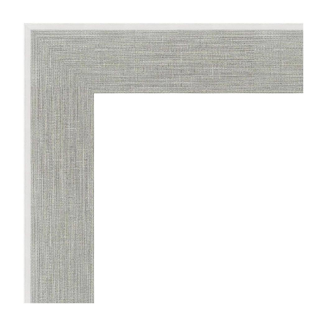 Glam Linen Grey 29 In. X 29 In. Polystyrene Framed Dry Erase Magnetic Memo Board
