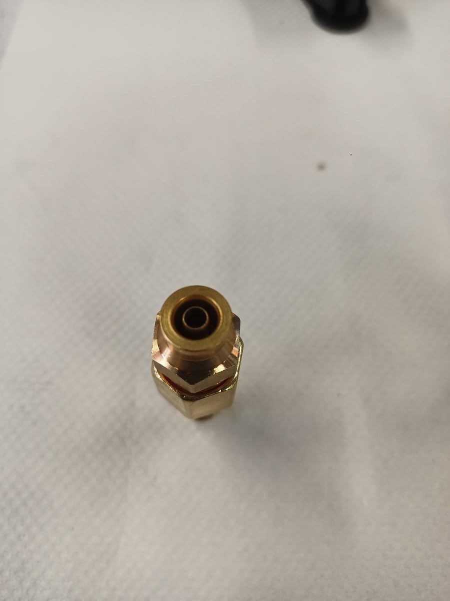 CheeMuii 100 FT 1/4″ DOT Air Line w 34 Pcs Brass DOT Air Line Fittings Kit 30.5m