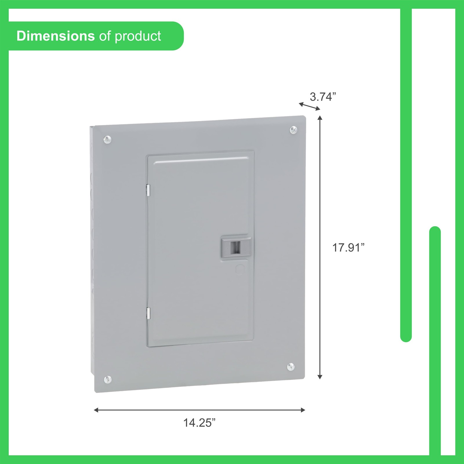 Square D by Schneider Electric Homeline 100 Amp Indoor Main Breaker Box, Circui