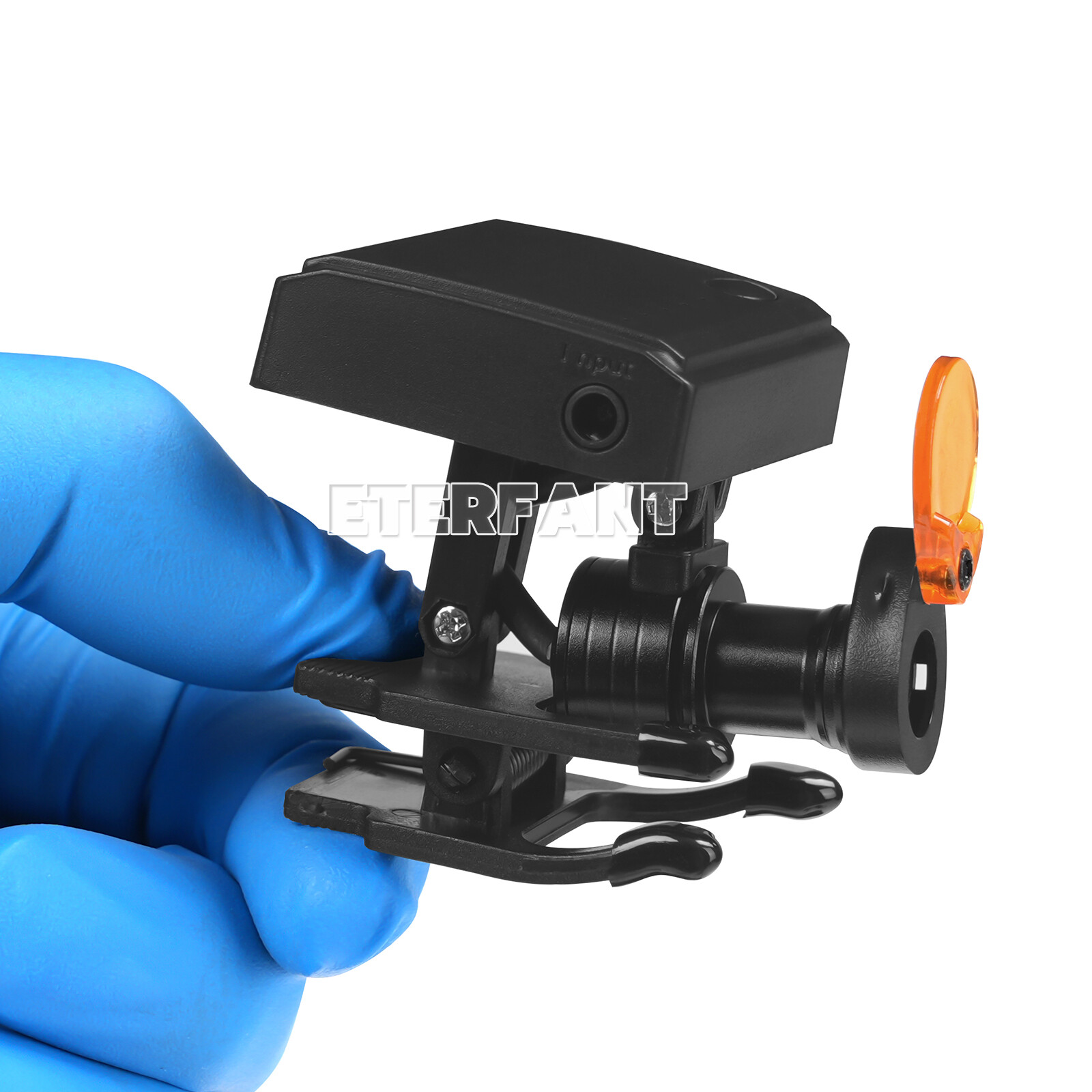 ETERFANT Dental 5W Wireless LED Headlight with Filter for Binocular Loupe Glasse