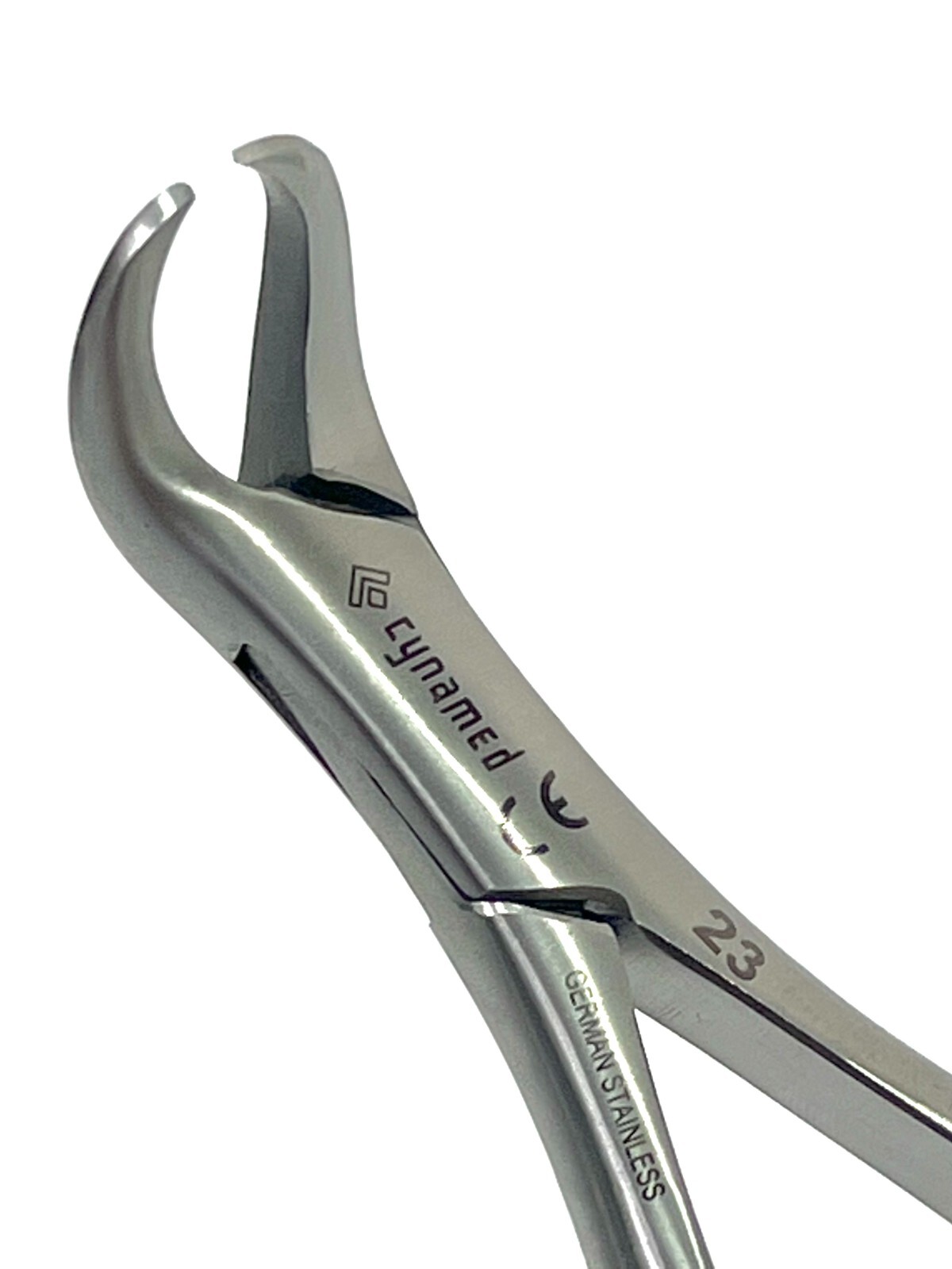 2 PREMIUM GERMAN DENTAL TOOTH EXTRACTING FORCEPS #23 COW HORN LOWER MOLAR DENTAL
