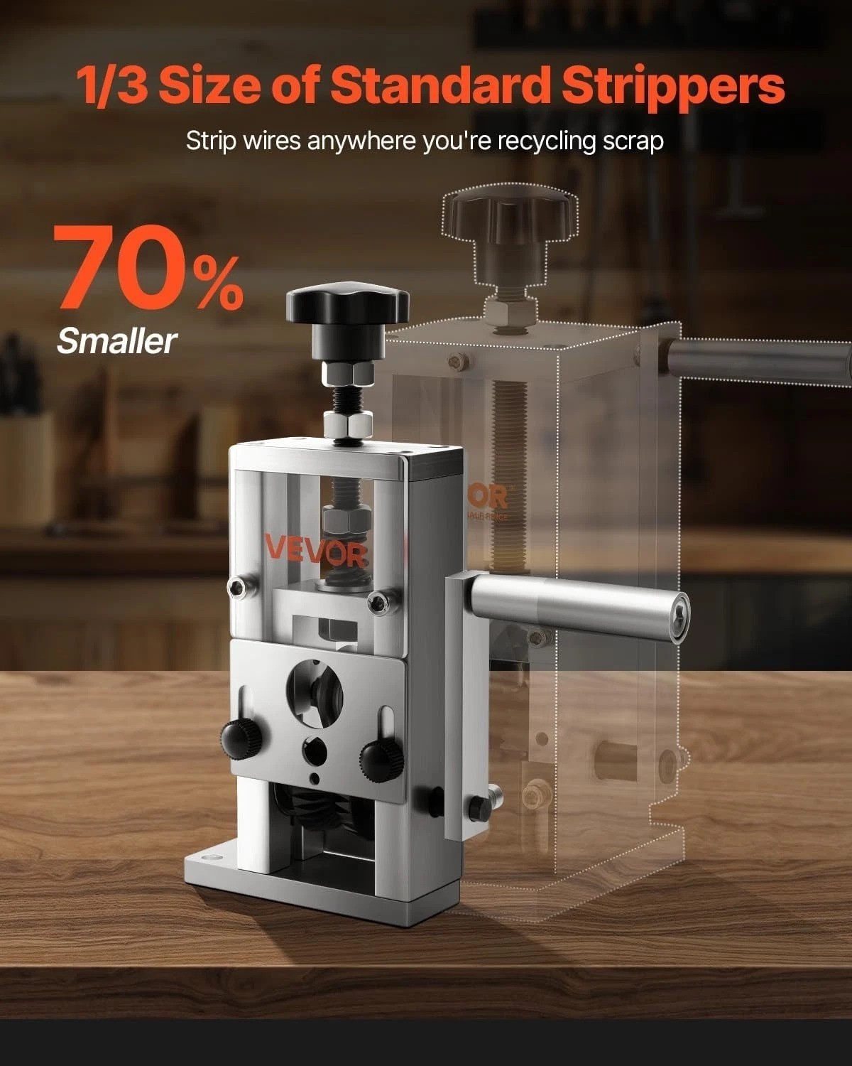 Efficient Wire Stripping Machine Copper Stripper 0.06-1