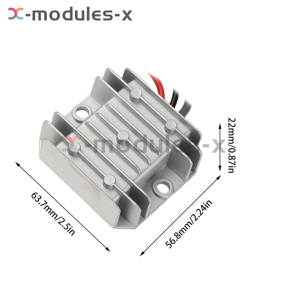 DC 12V24V to DC 30V 3.5A Power Cord Converter Boost Conversion Module Waterproof