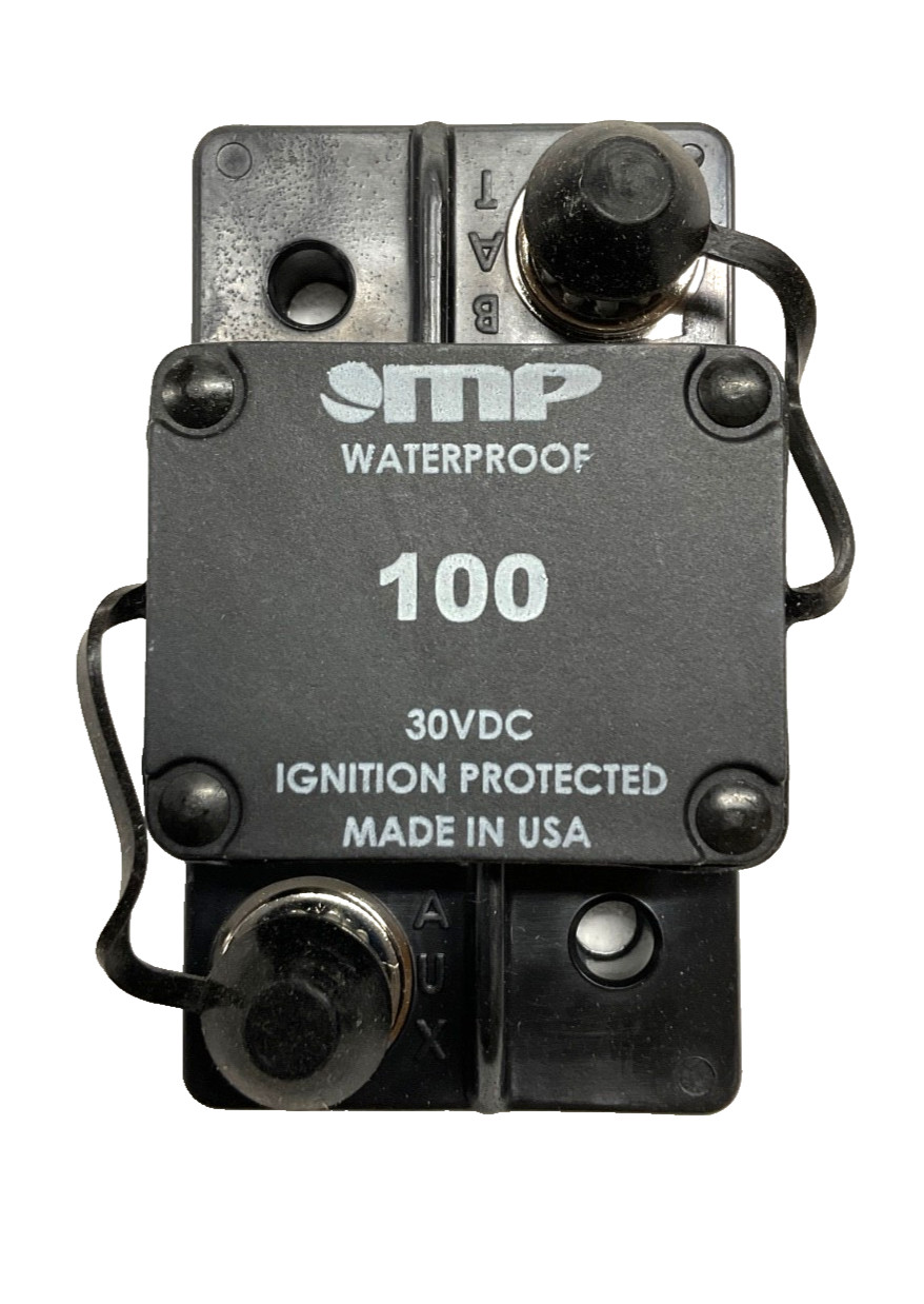 MP Waterproof 100AMP 30 VDC Ignition Protected 171-S0-100-2 RV Camper/Trailer