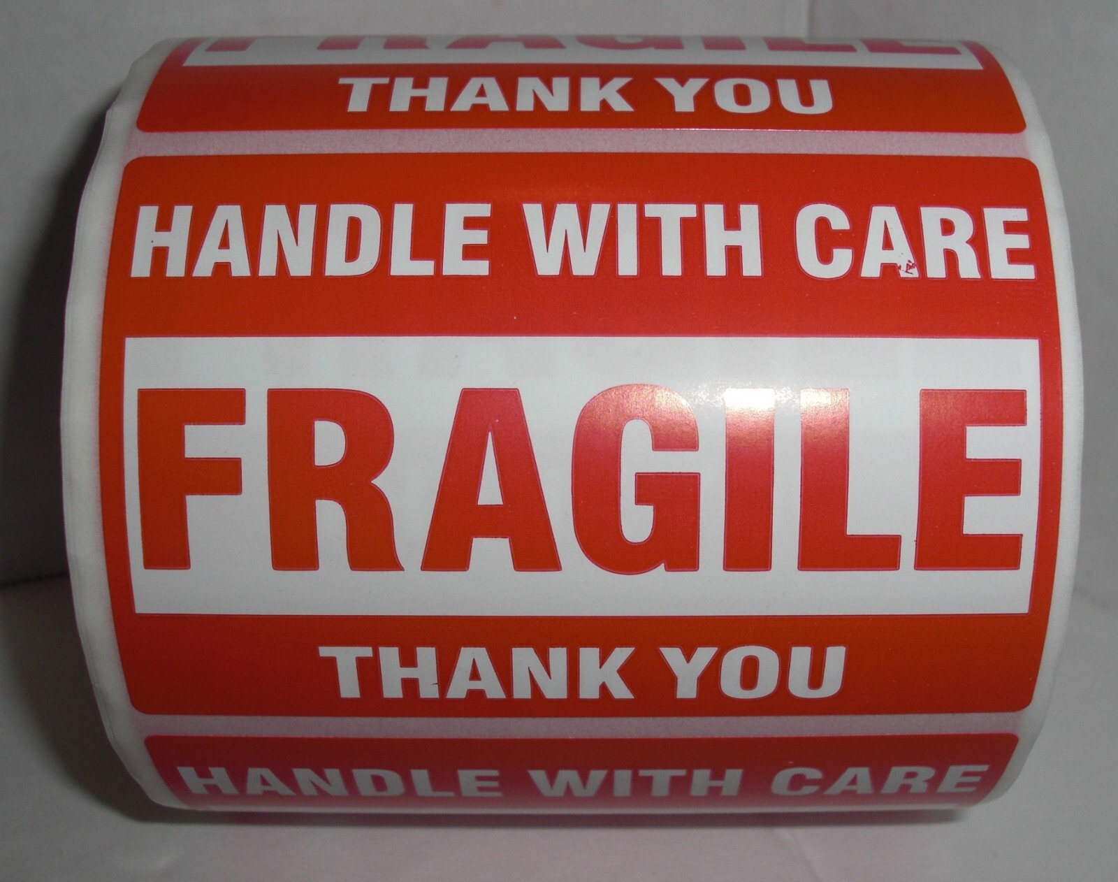 50 Fragile Handle With Care 2×3 Stickers Packaging Safety Mailing Labels -*LOOK*