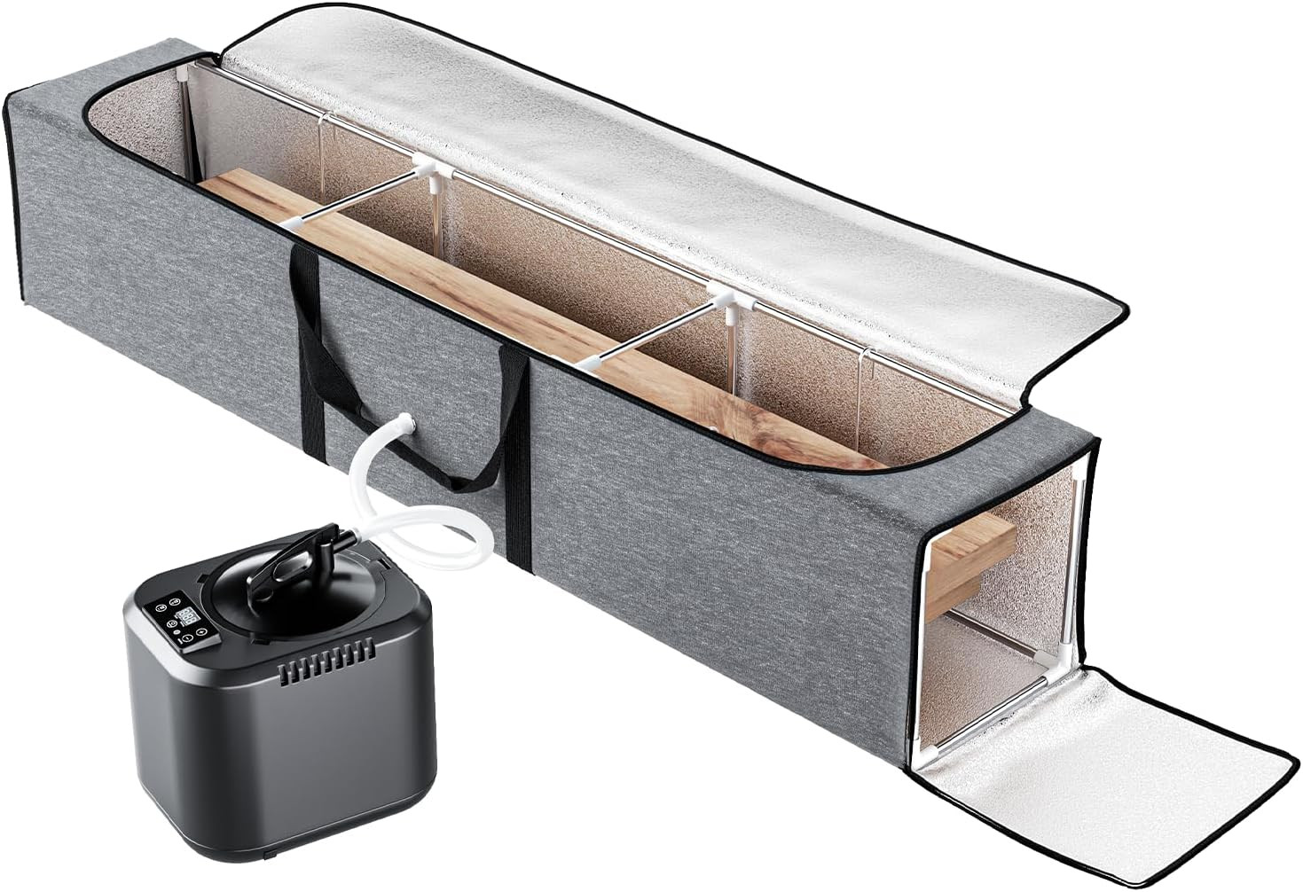 Wood Bending Steam Generator Kit with 55″ Large Foldable Steam Box, Wood Steamer