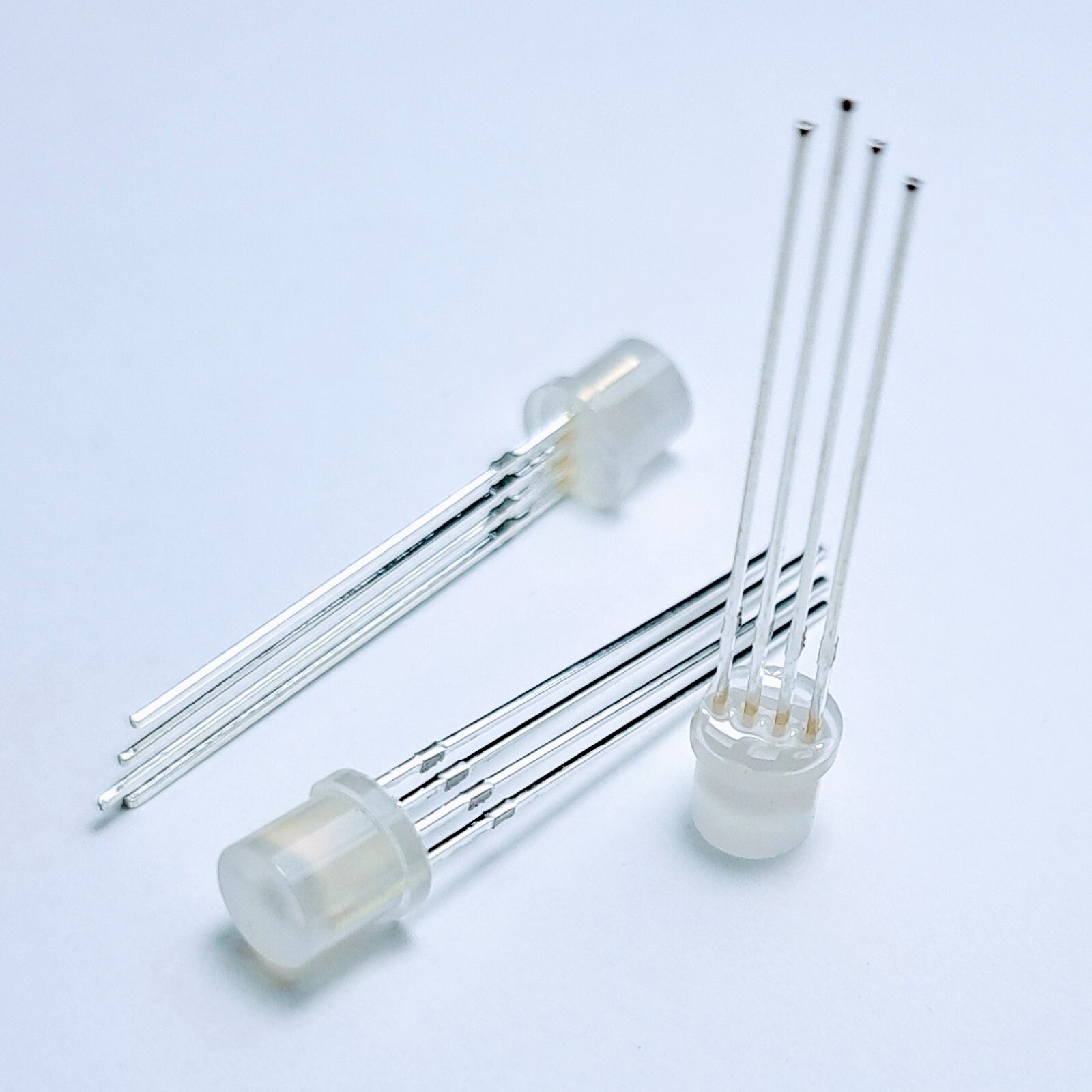 10pcs 5MM LED Common Cathode Frosted Diffused RGB Red Green Blue