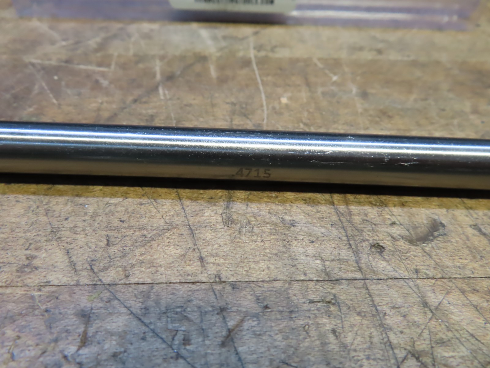 Titan USA .4715″ (12mm undersize .02mm) 6 flute HS chucking reamer
