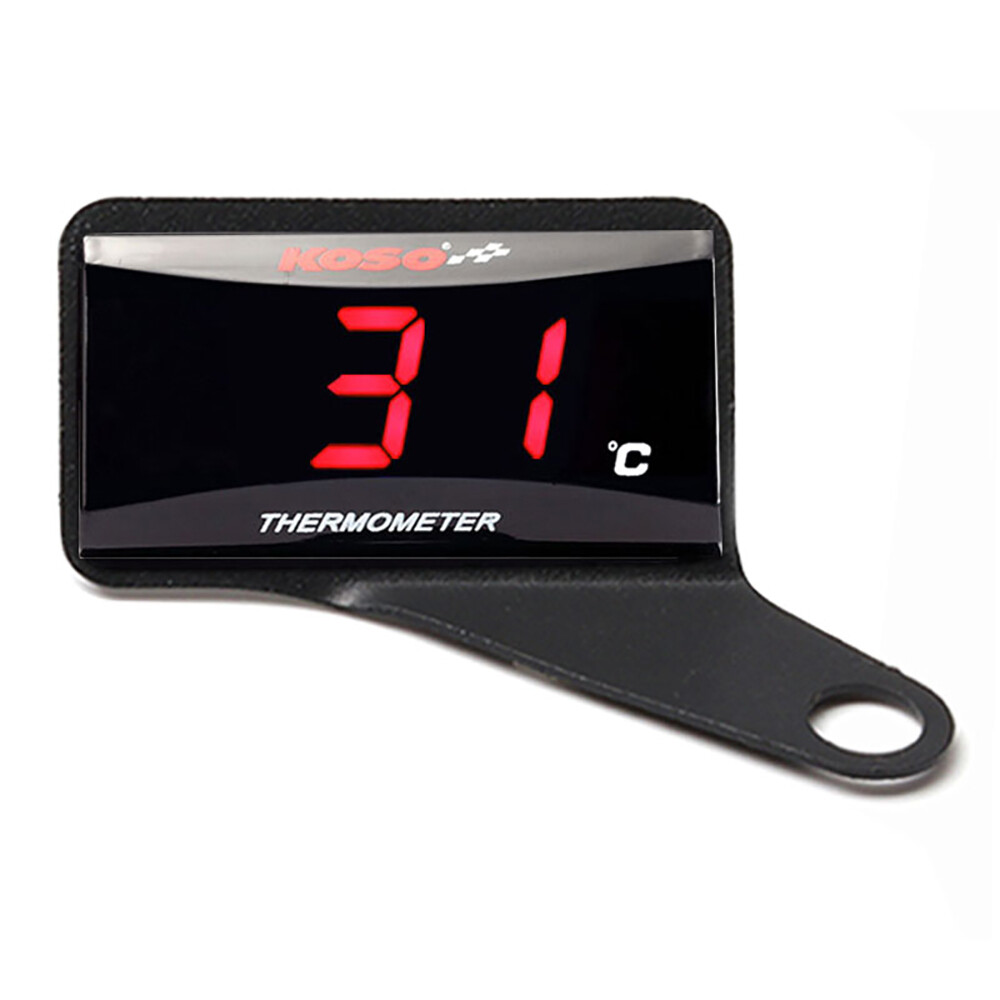 Water Temp Gauge Digital Display Temperature 0~120℃ Car Motorcycle Meter Sensor