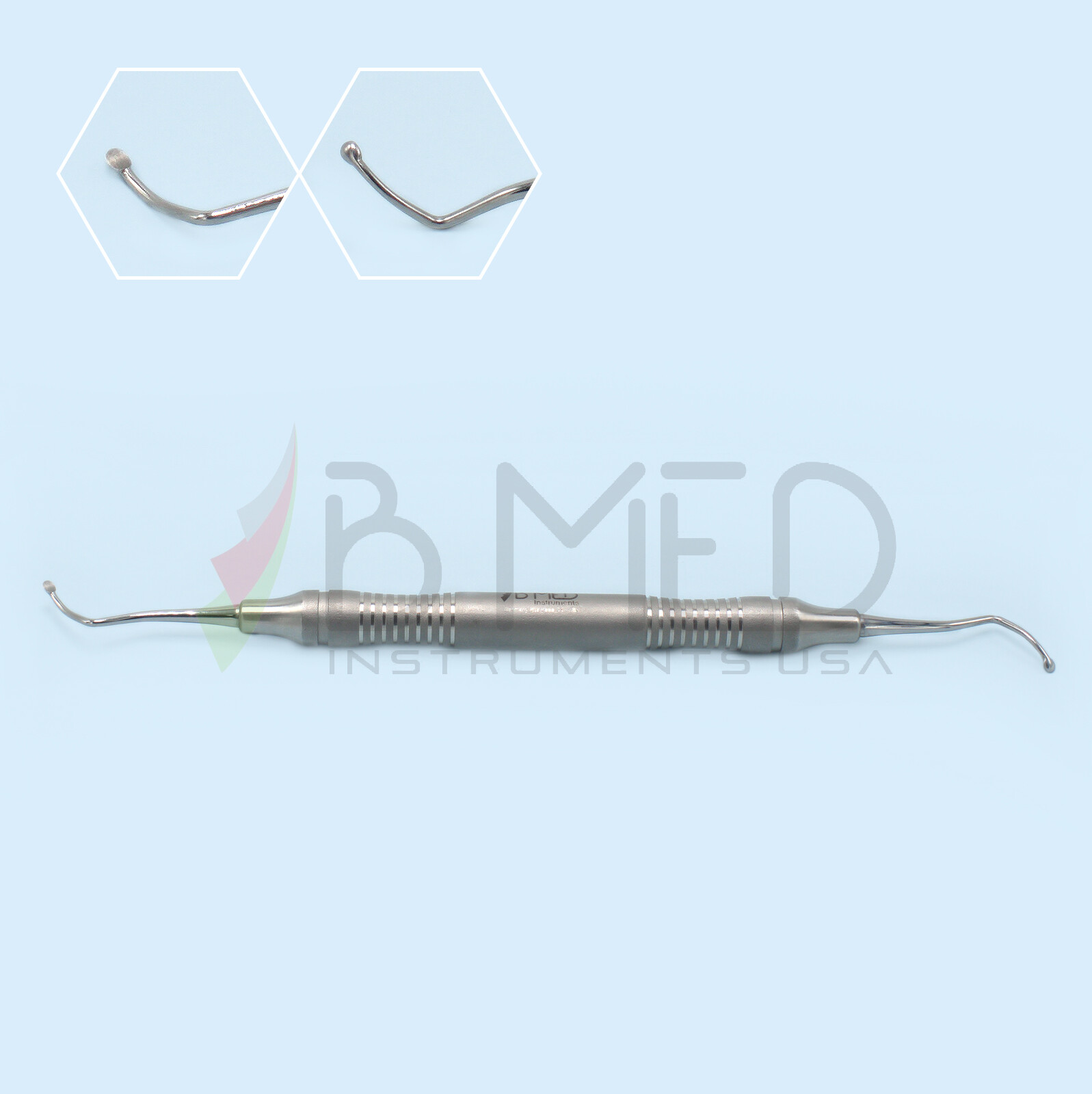 Dental Endo Excavator 33L Spoon Tips Endodontic Restorative Curettes