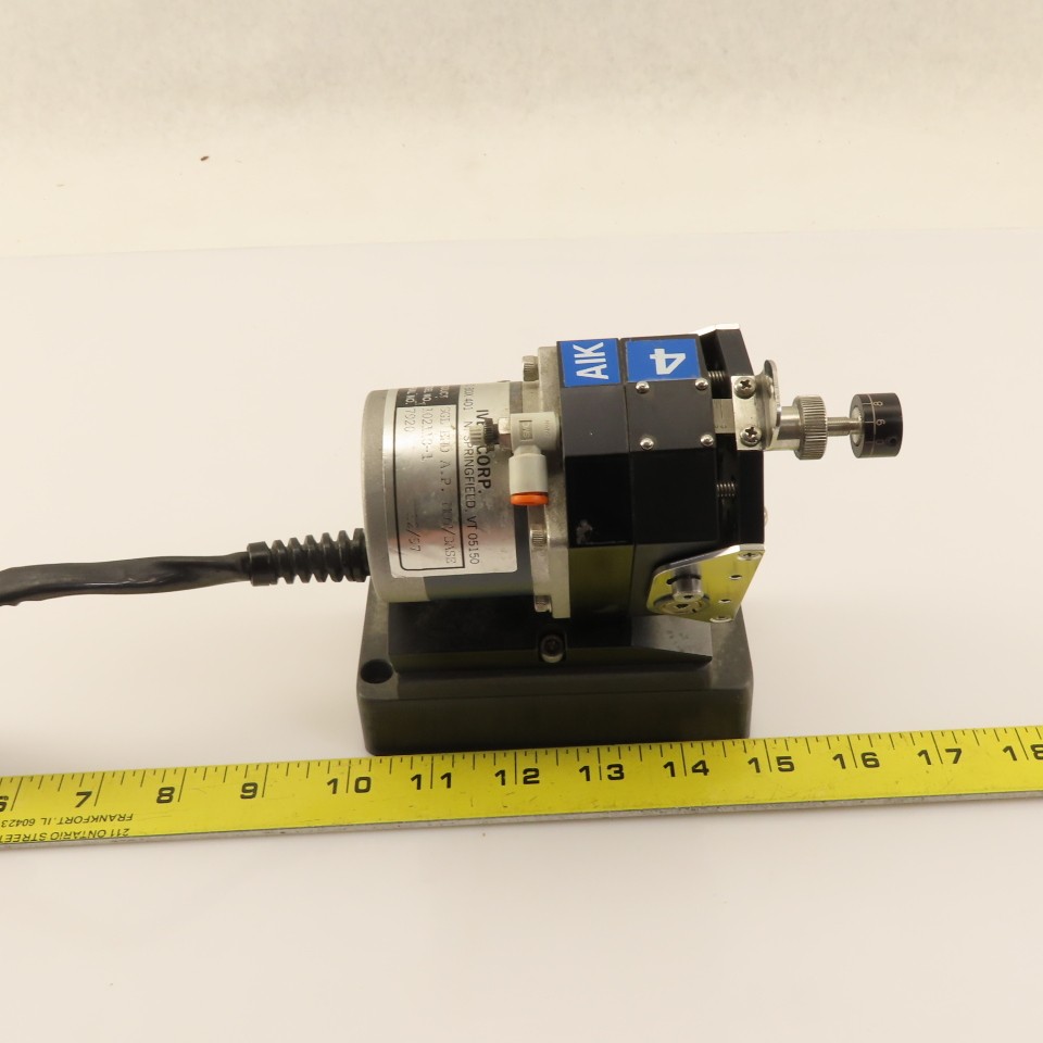 Ivek Corp 102118-1 Single End AP Motor Base Microspense Laboratory Pump 3.4V