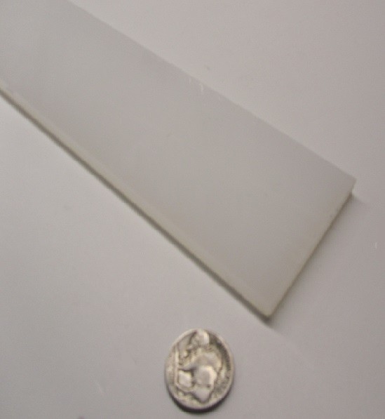Polypropylene Bar 1/4″ (.250″) Thick x 2.50″ Wide x 48″ Long, 4 pcs, 16 feet