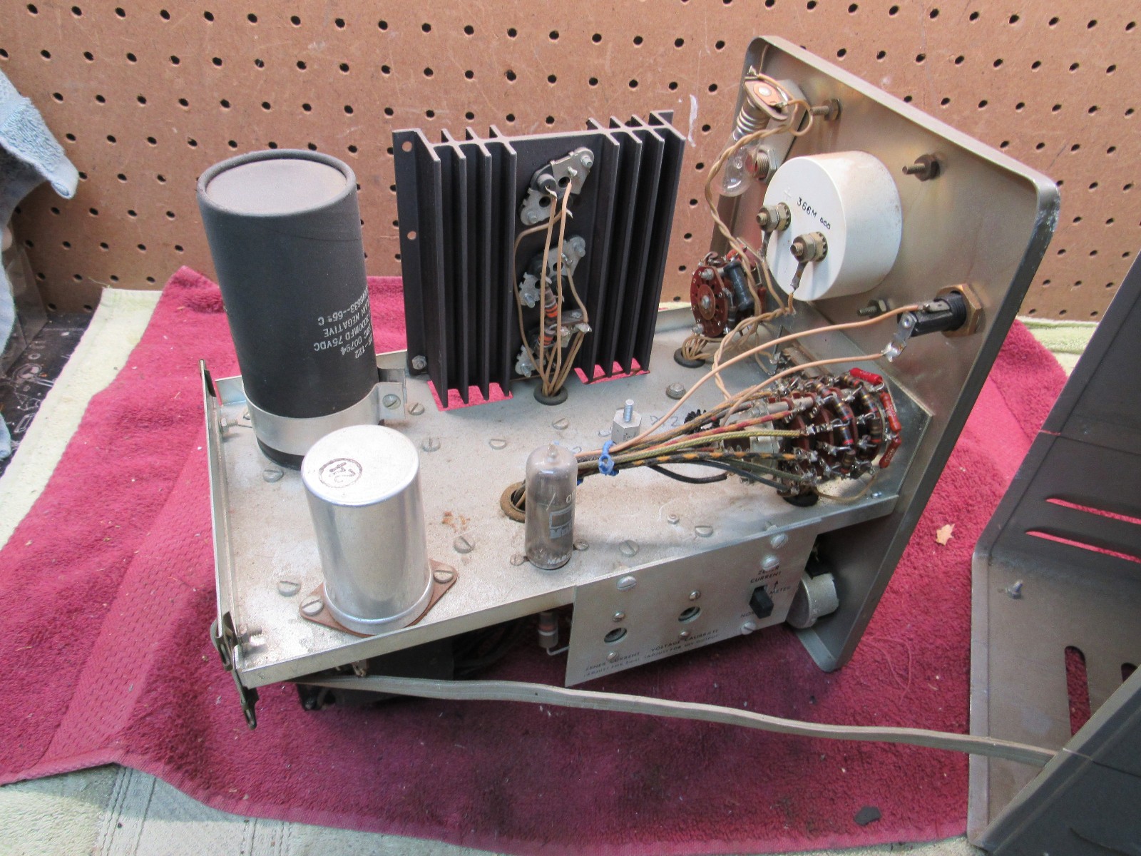 Vintage Heathkit IP-20 Regulated Power Supply for Restoration