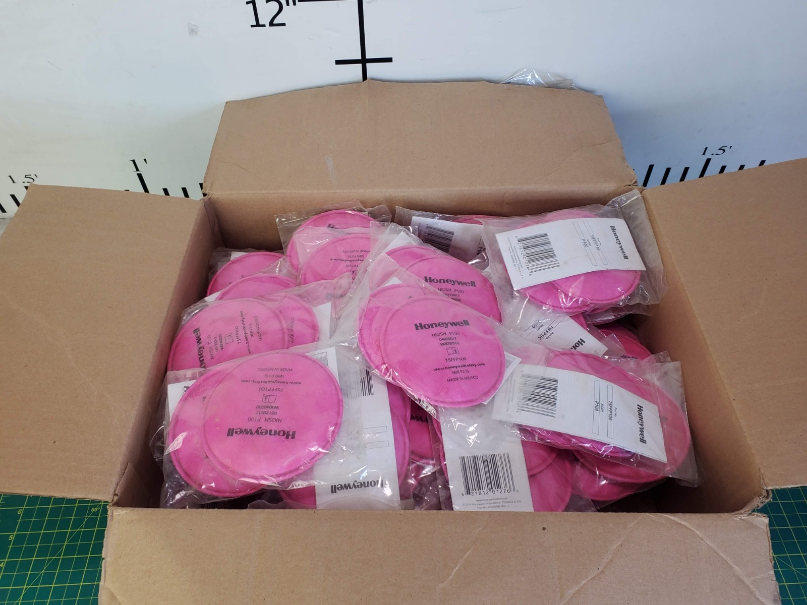 Honeywell P100 Particultate Filter 75FFP100NL Case of 50 Pairs