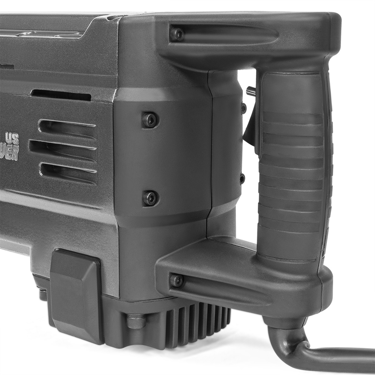 XtremepowerUS 2800W Electric Demolition Jack Hammer w/Point Chisel Bits & Case
