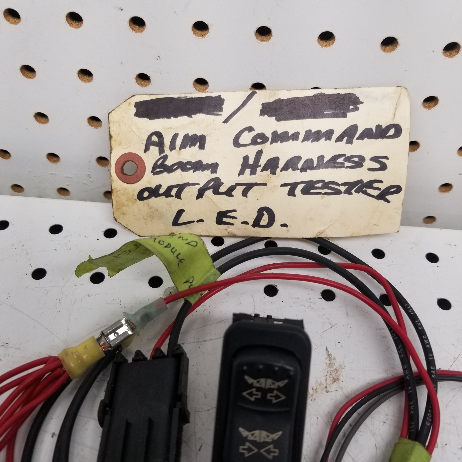 AIM COMMAND BOOM HARNESS TESTER L.E.D. CNH CASE ih PATRIOT SPRAYER Wire Harness