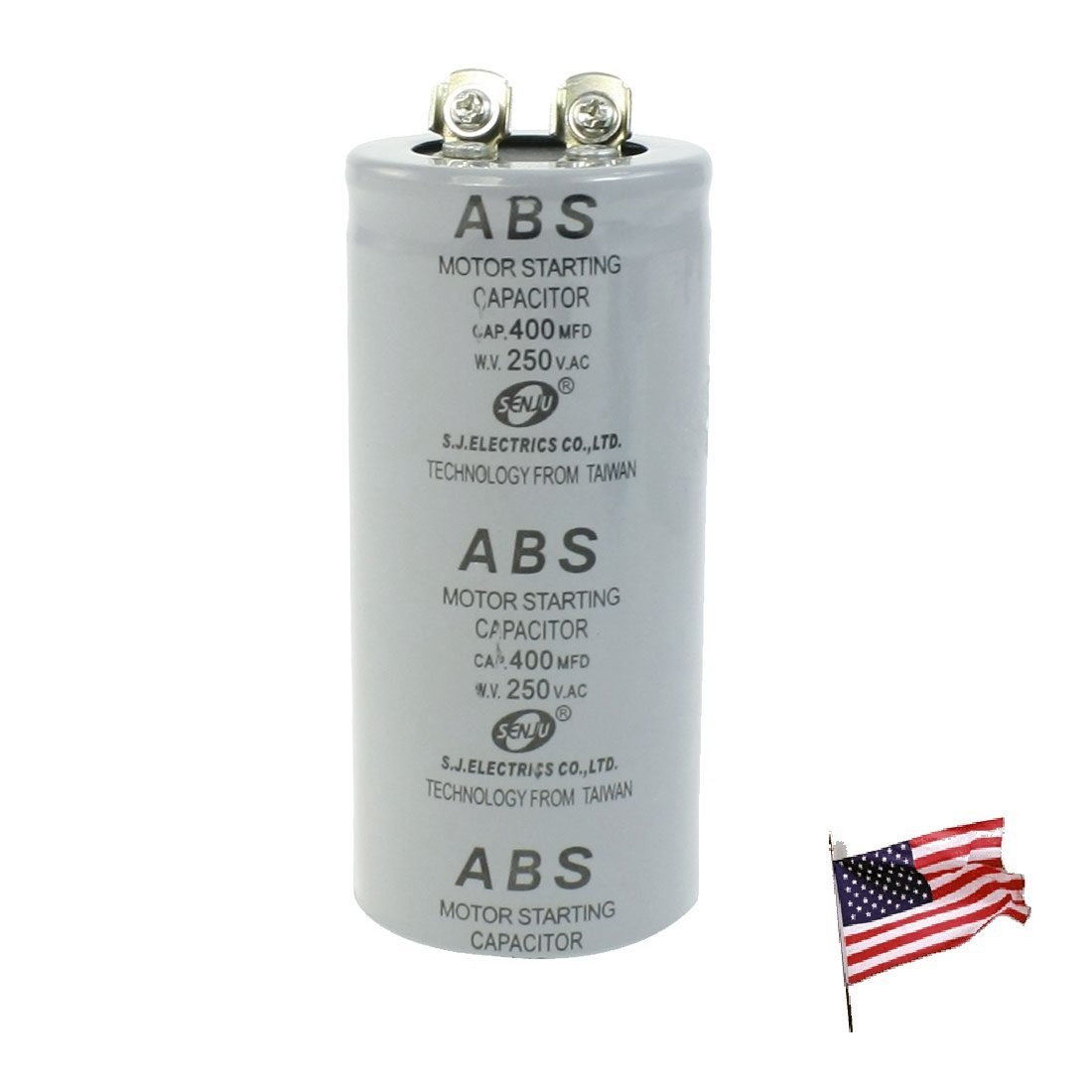 Us Metallized Polypropylene Film 400uf Ac 250v Motor Starting 400mfd