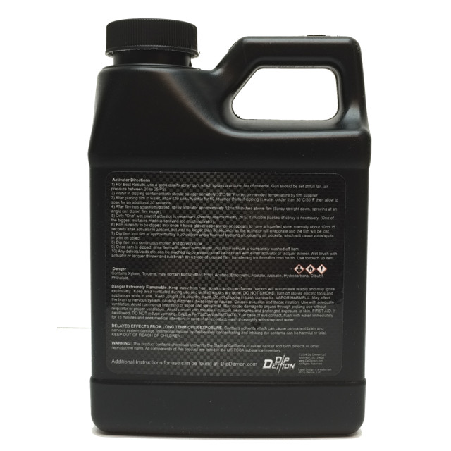 Hydrographic activator Dip Demon® Premium Blend Hydro water transfer 16oz Pint