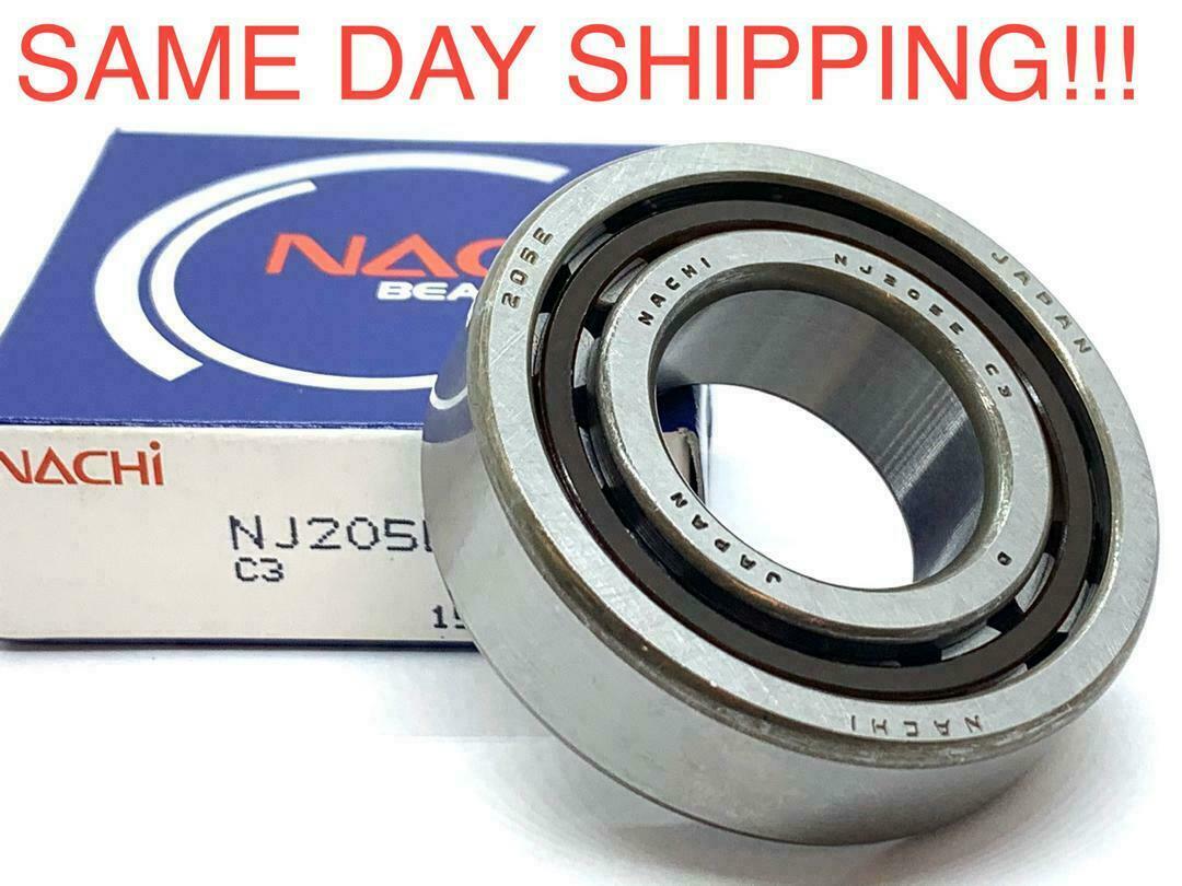 NJ205EG/NJ205 EG Nachi Cylindrical Roller Bearing Japan /SAME DAY SHIPPING !!!