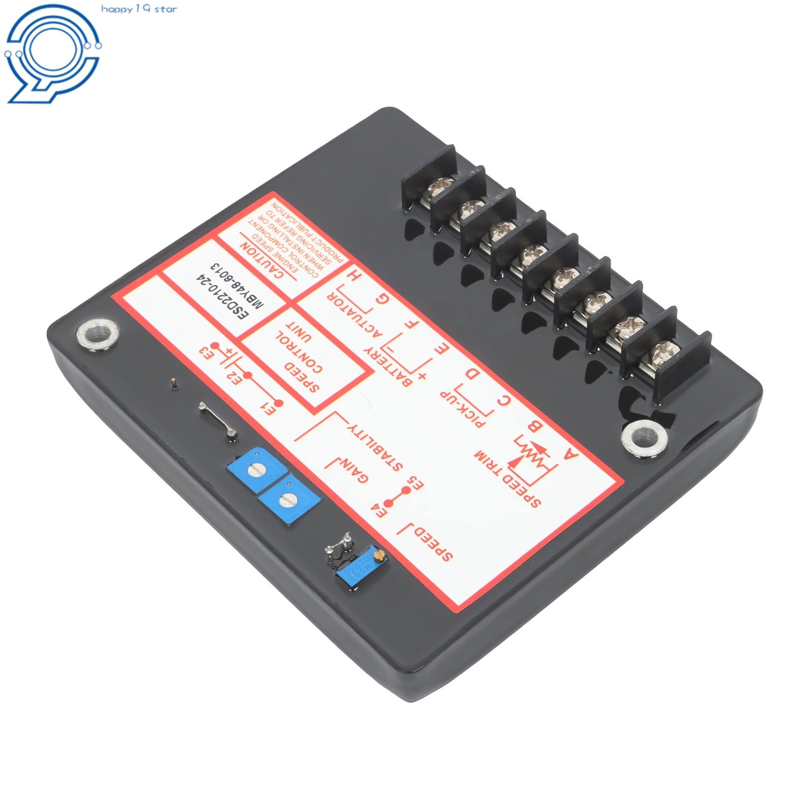 24V ESD2210-24 Generator ESD2210 Speed Controller Engine Speed Control Unit