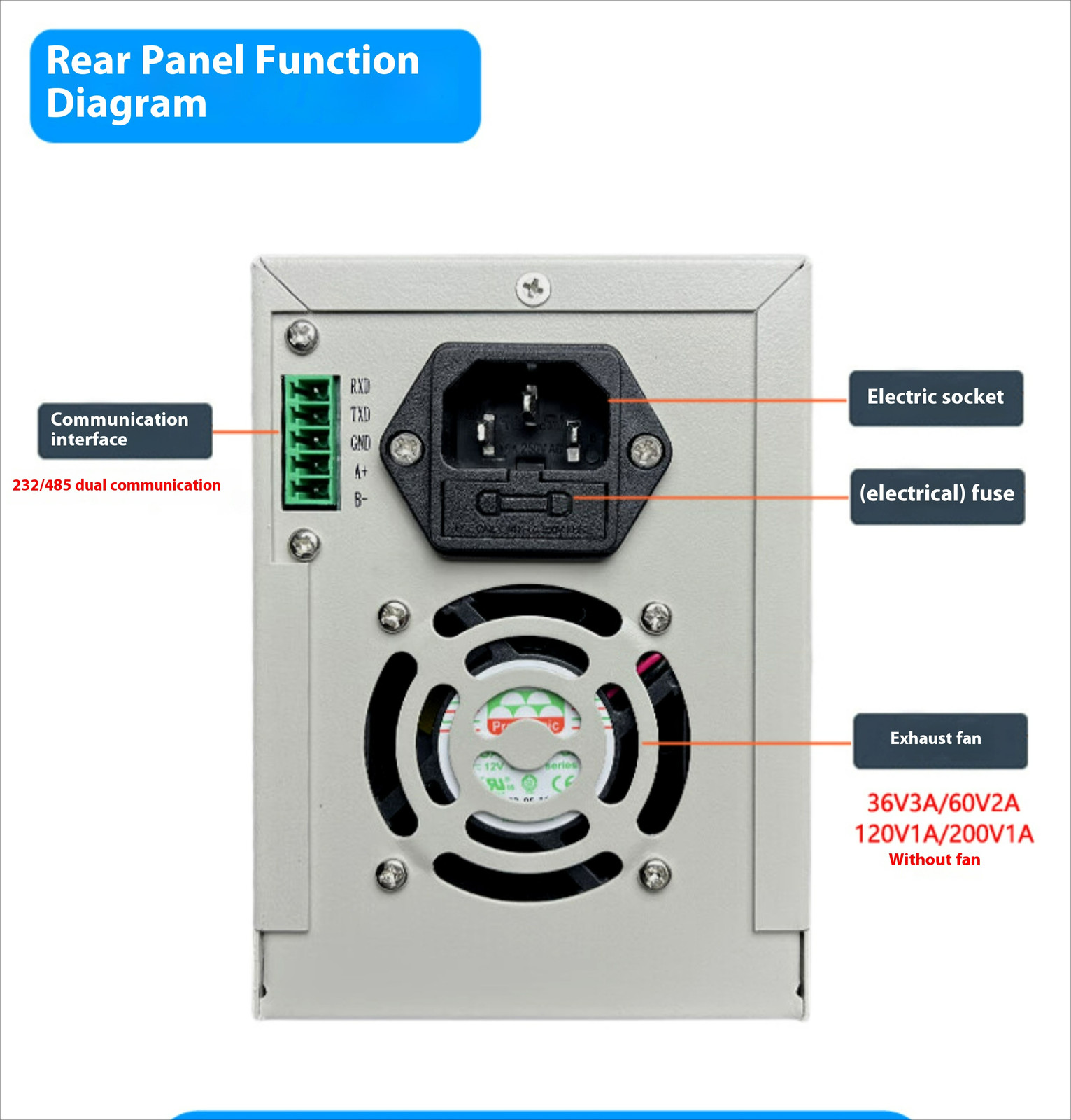 Programmable DC Voltage Regulator 200V300V400V500V600V1000V Programmable