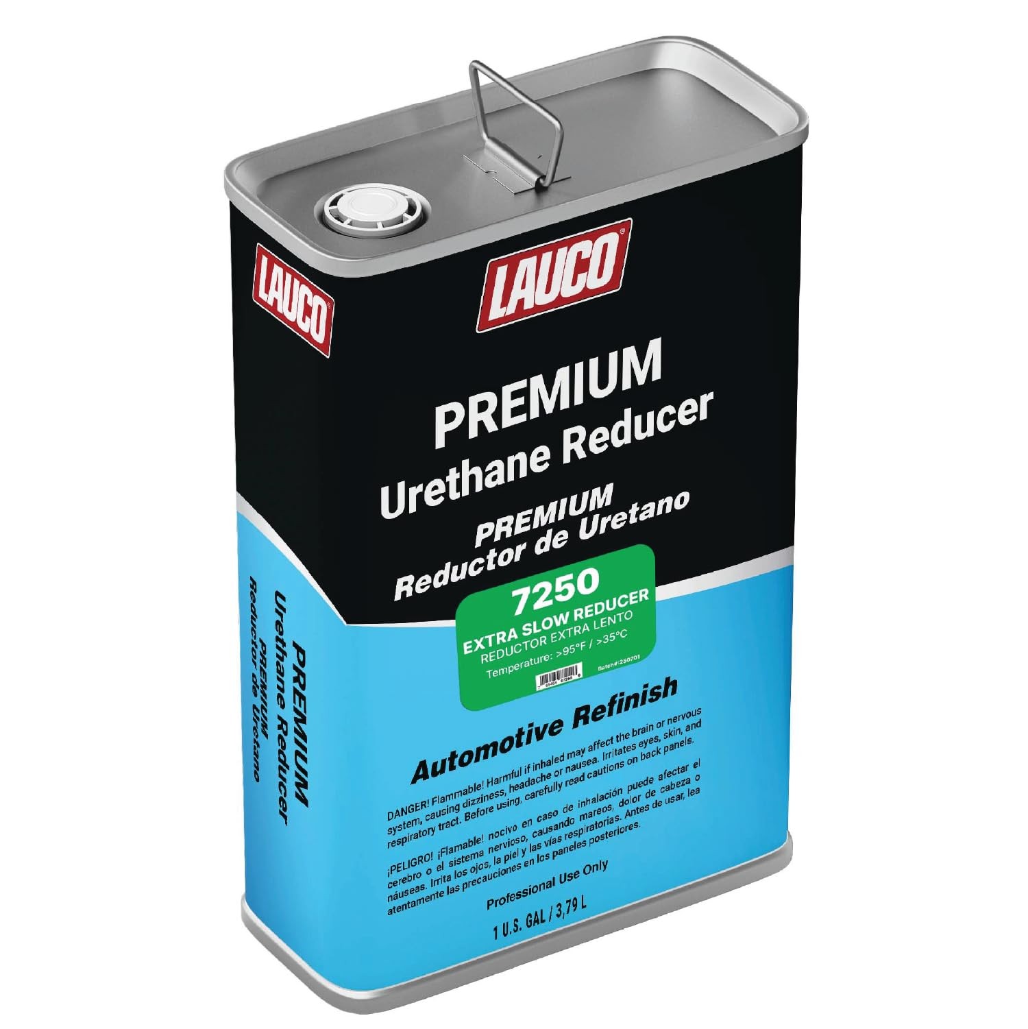 LAUCO Extra Slow Urethane Grade Reducer (7250), 1 Gallon, 95°F – for