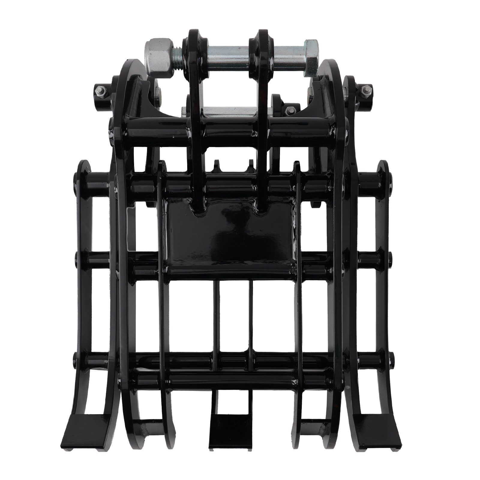 Durable Steel Grapple for Mini Excavator 0.8-1.8T Powder Coated Finish