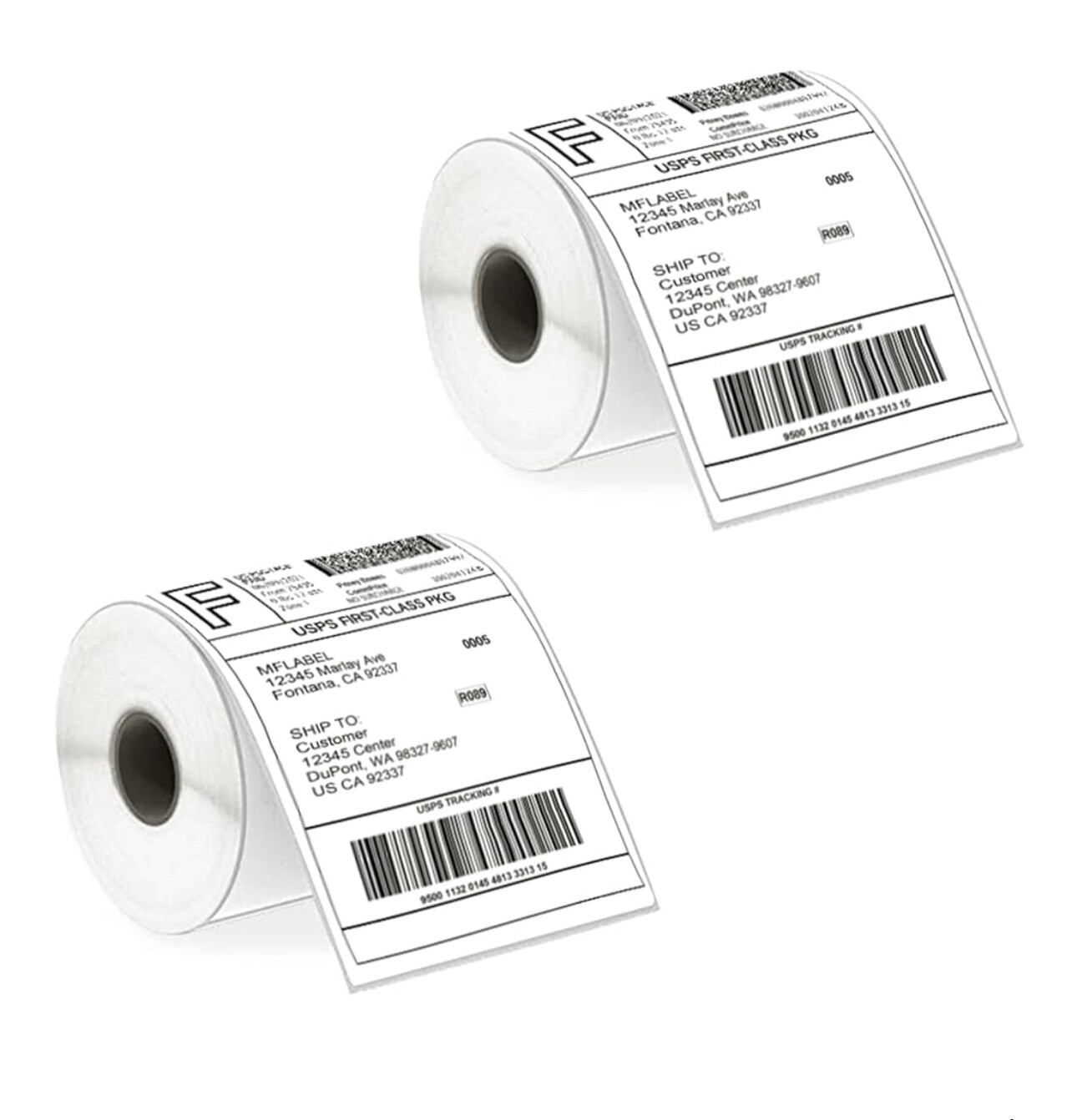 4×6 Direct Thermal Shipping Address Printing Labels 500/Roll Zebra/Rollo/Others