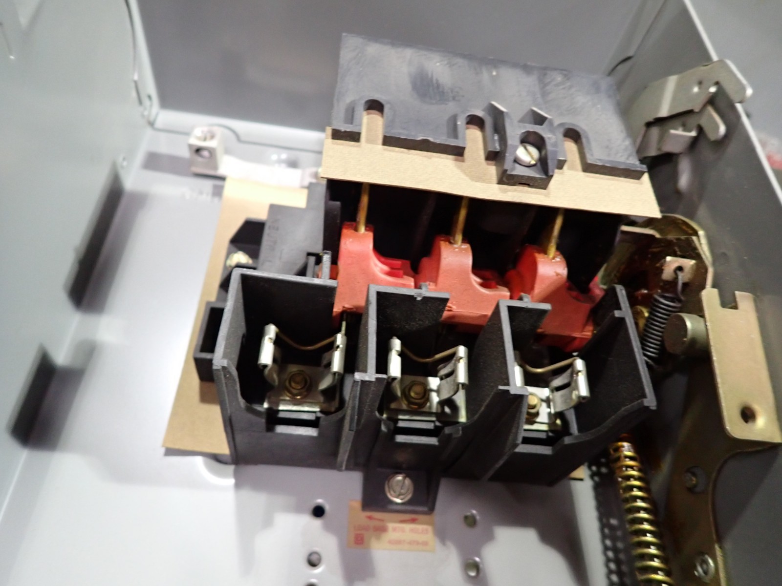 Square D PQ3603G 30 amp 600 volt Fusible 3 Phase 3 Wire Busway Switch BP566