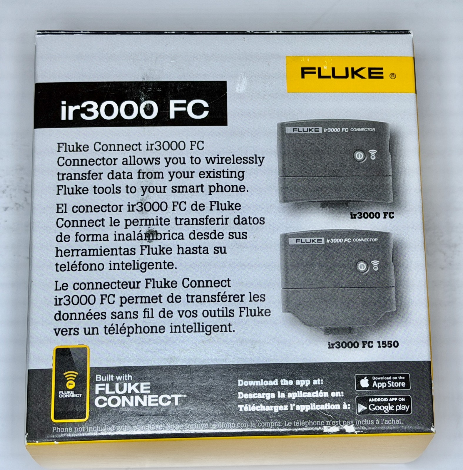 Fluke 289 True RMS Handheld MultimeterCount CAT III with IR3000 FC Bluetooth