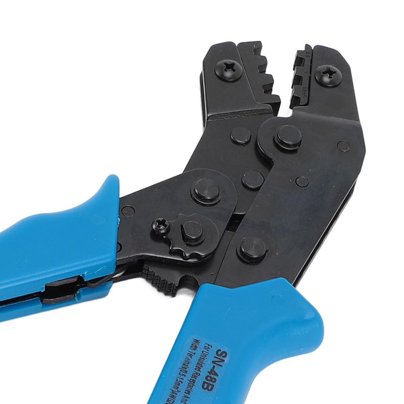 Crimping Tool Wire Terminal Ratcheting For 3.96-6.3mm Spade Connectors