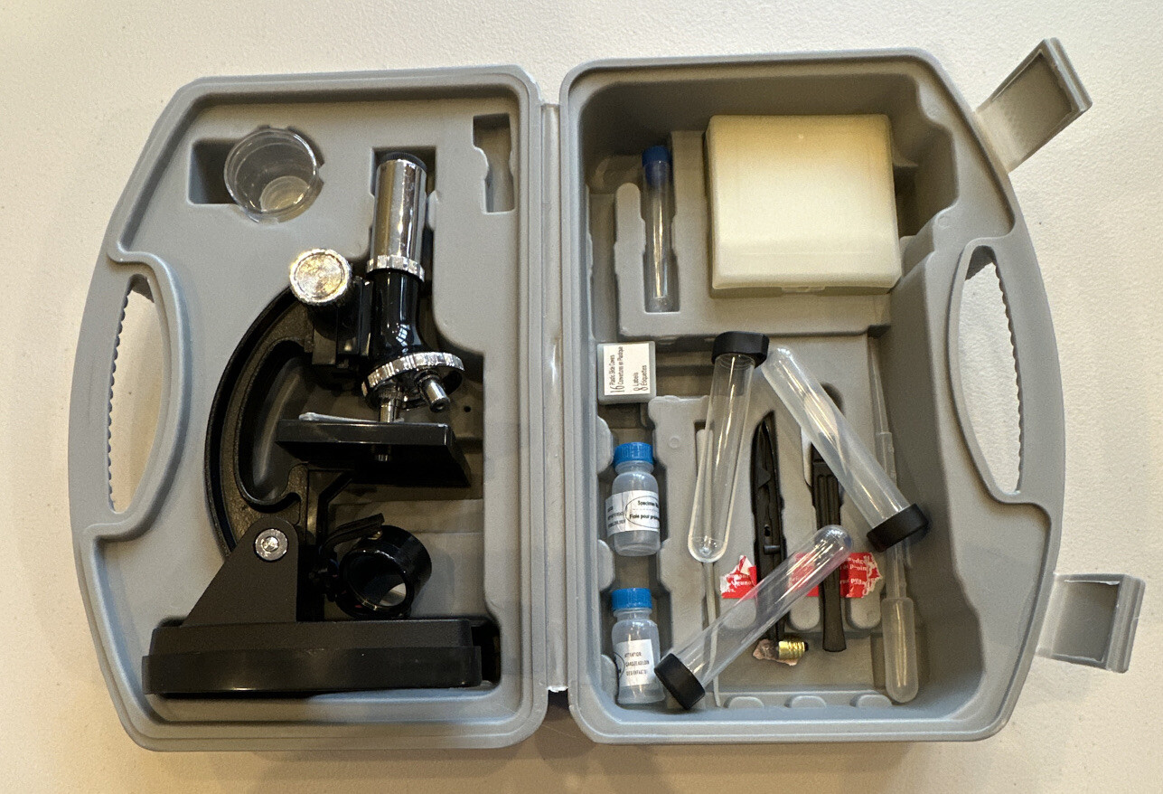 Children’s Kids Junior Microscope Science Lab Set with Toy Kit