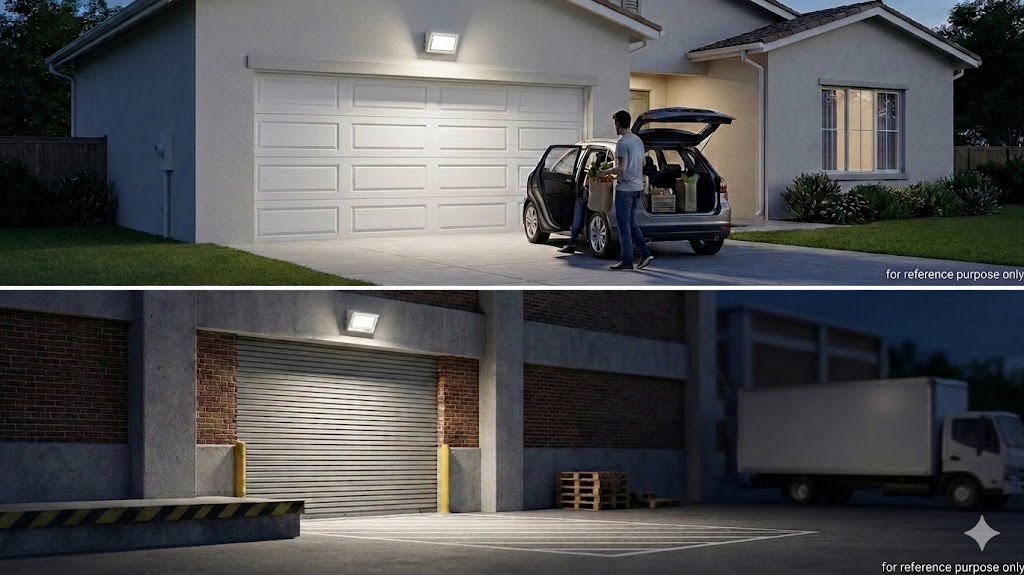 135W LED Large Wall Pack 15550 Lm 5000K Outdoor Security Light Dark Bronze SLG