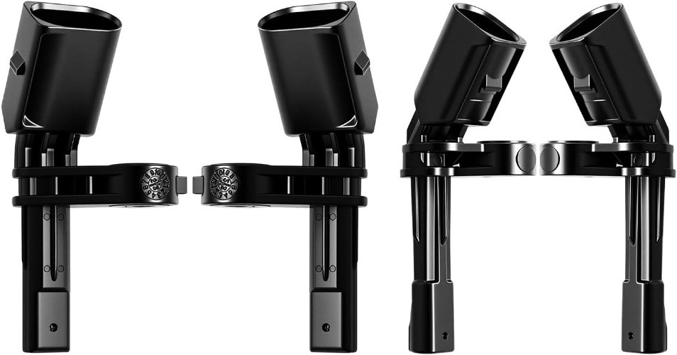 Front Rear ABS Wheel Speed Sensor Left and Right 4PCS Sensor Set Compatible with