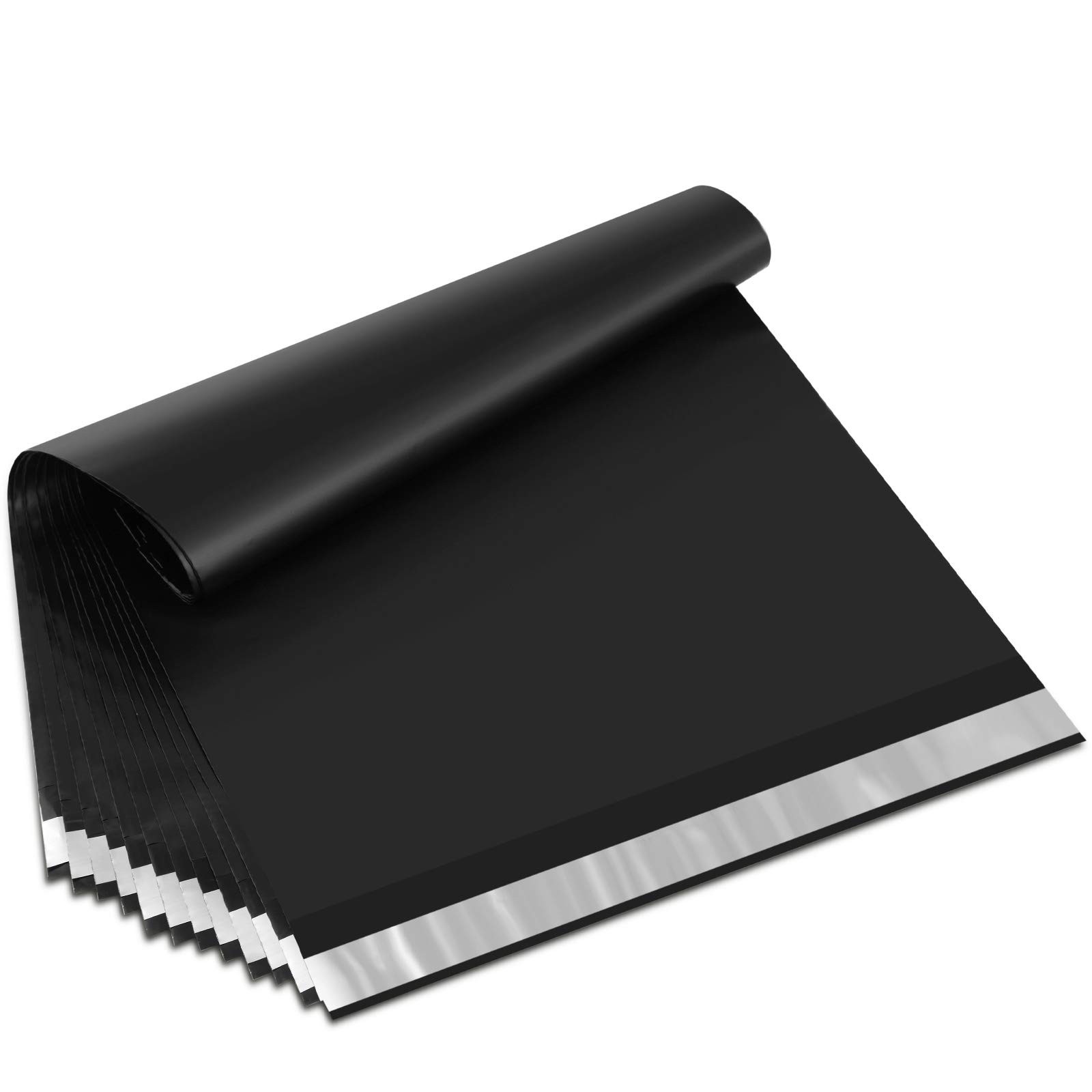 100 Pack Black #5 12×15.5 In Medium Self Sealing Waterproof Poly Mailers Box