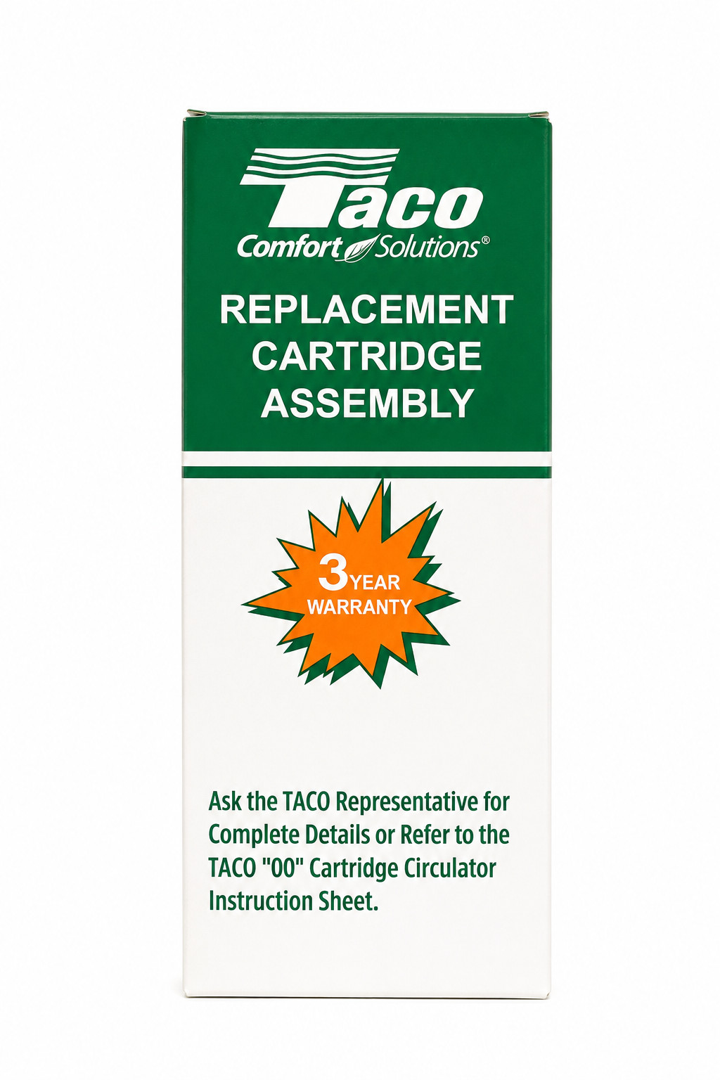 Taco 005-020RP Circulator Pump Cartridge Assembly For 005 006 Series BRZ NEW