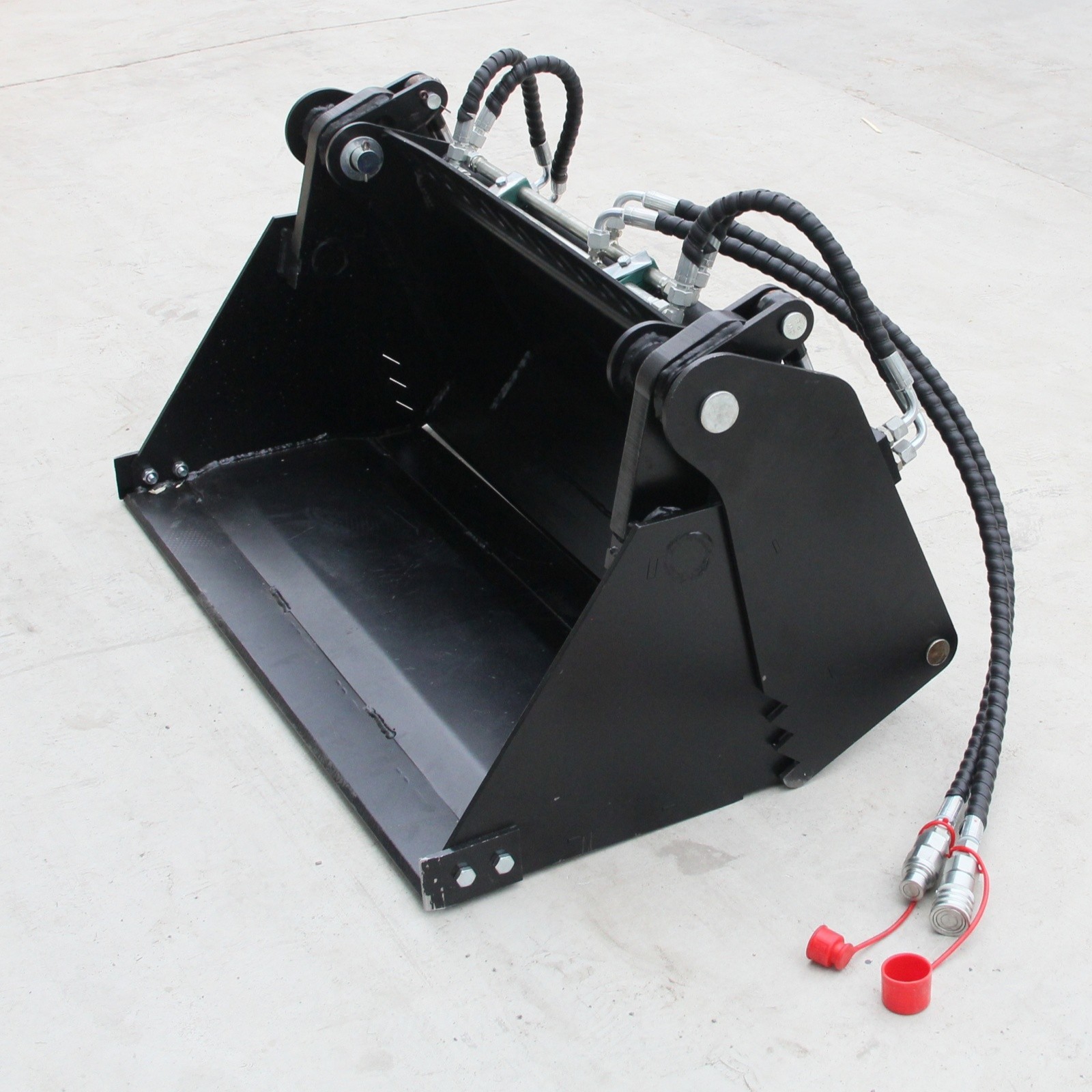 4-in-1 Combination Hydraulic Bucket Fits Mini Skid Steer Loader FREE SHIPPING