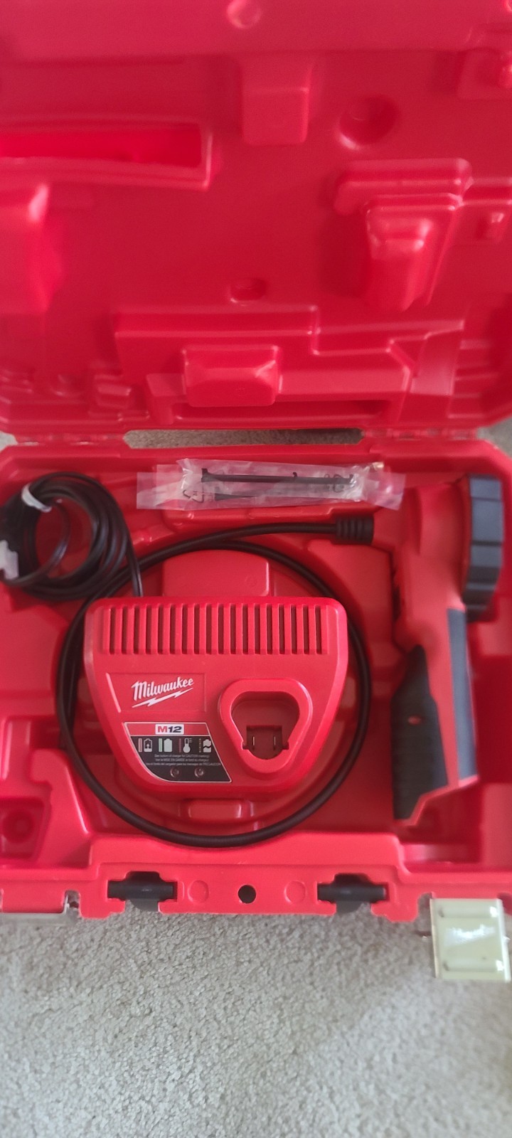 NEW Milwaukee M12 M-Spector 360 Kit with Case, & Charger (2313-21) *No Battery*