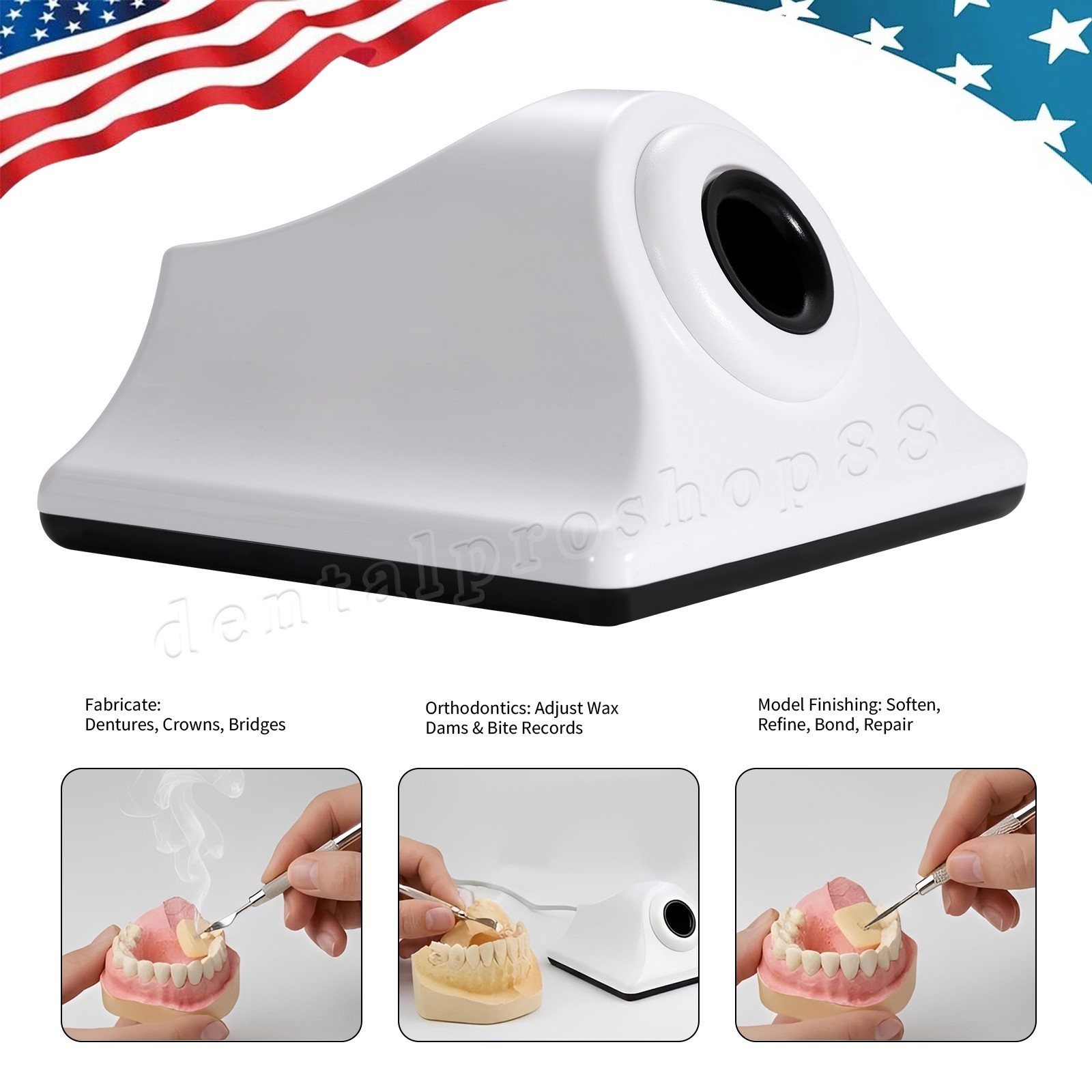 Dental Induction Wax Knife Spoon Heater Wax Carving Bonding Tools Rapid Heating